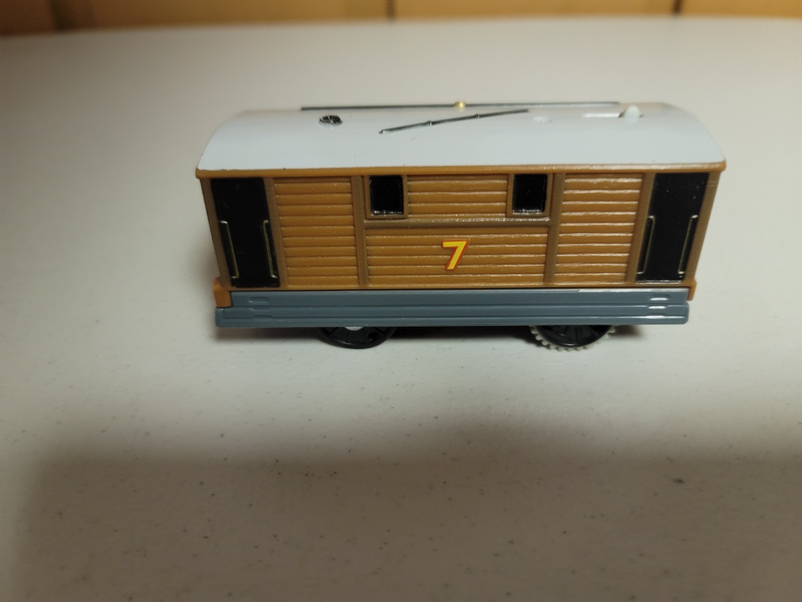 Thomas Trackmaster Toby Works Good Comes with Batteries