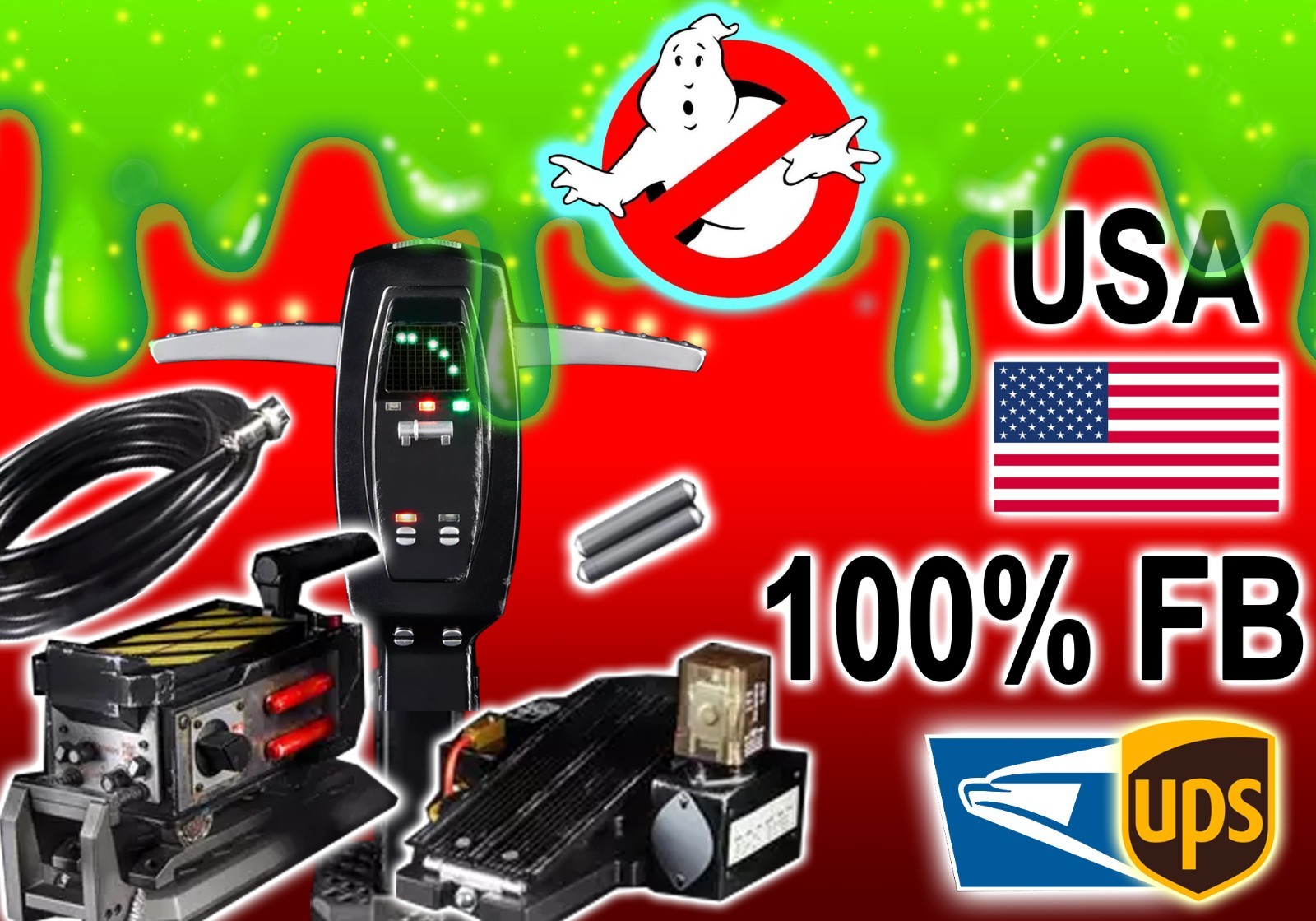 HasLab Ghostbusters Plasma Series Trap + PKE Meter Two In The Box All Tiers Nisb