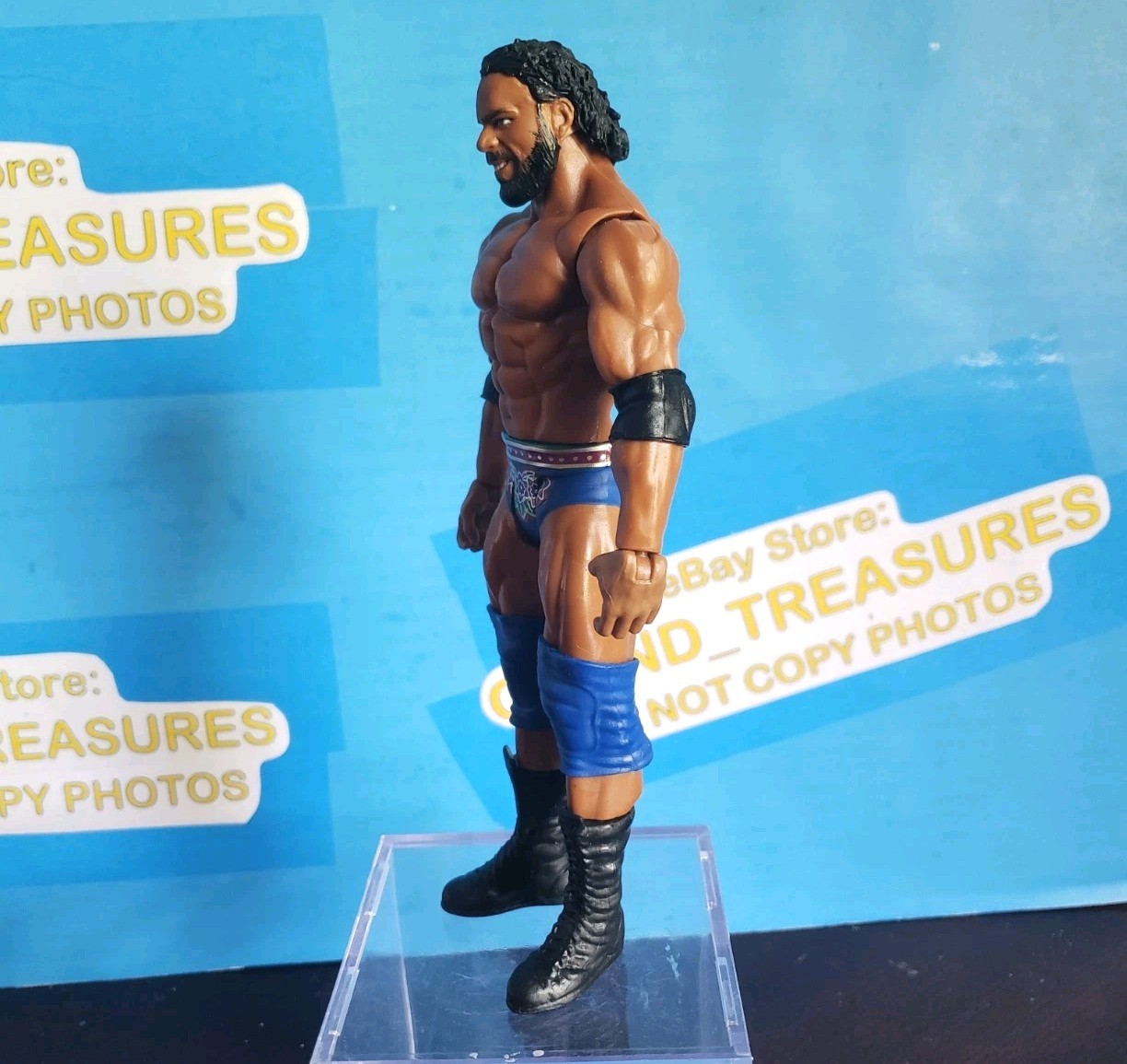 2018 MATTEL WWE BASIC SERIES 93 JINDER MAHAL Loose Maharaja India Smackdown
