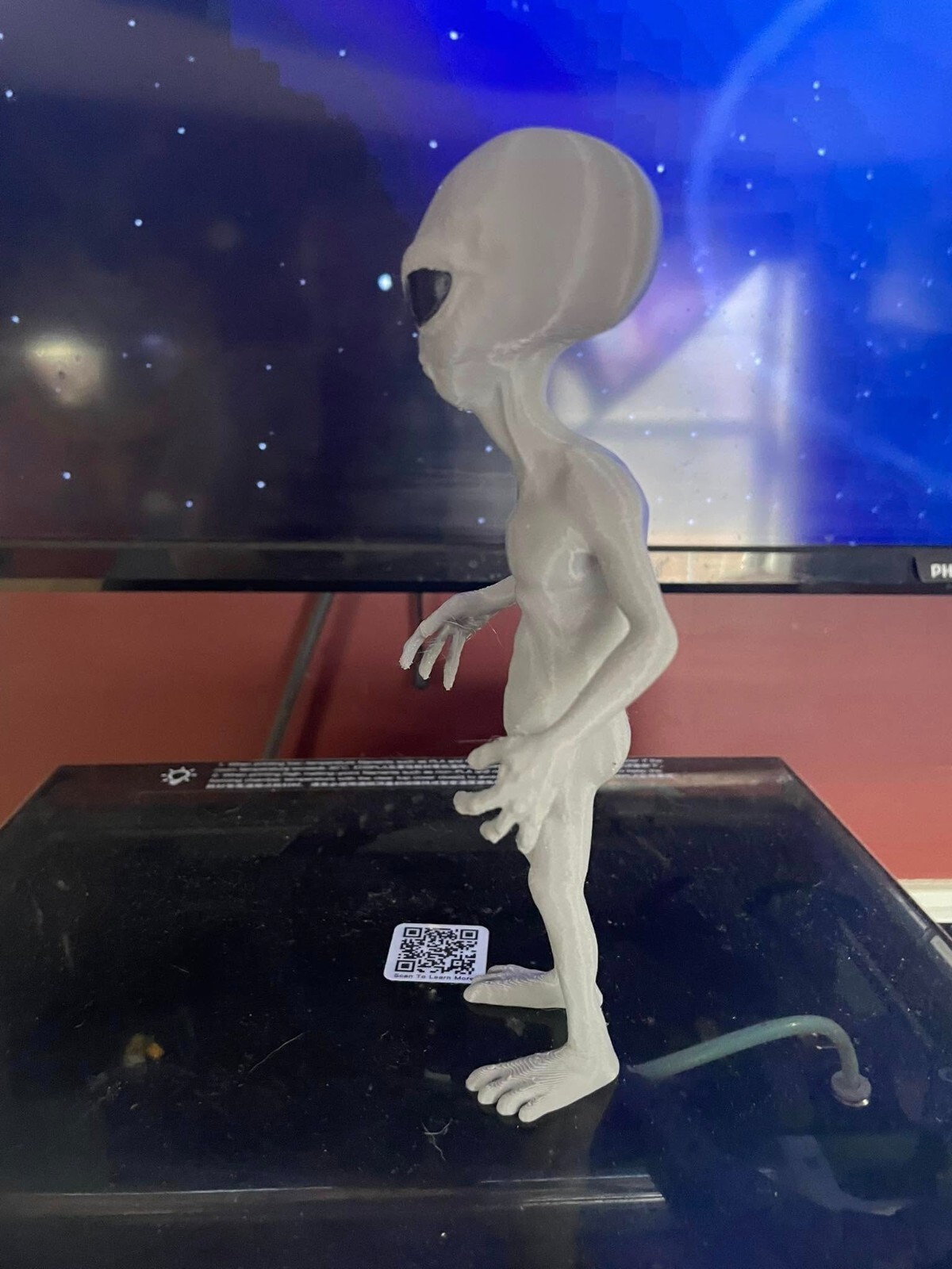 Gray Alien Action Figure 7&Prime; Tall