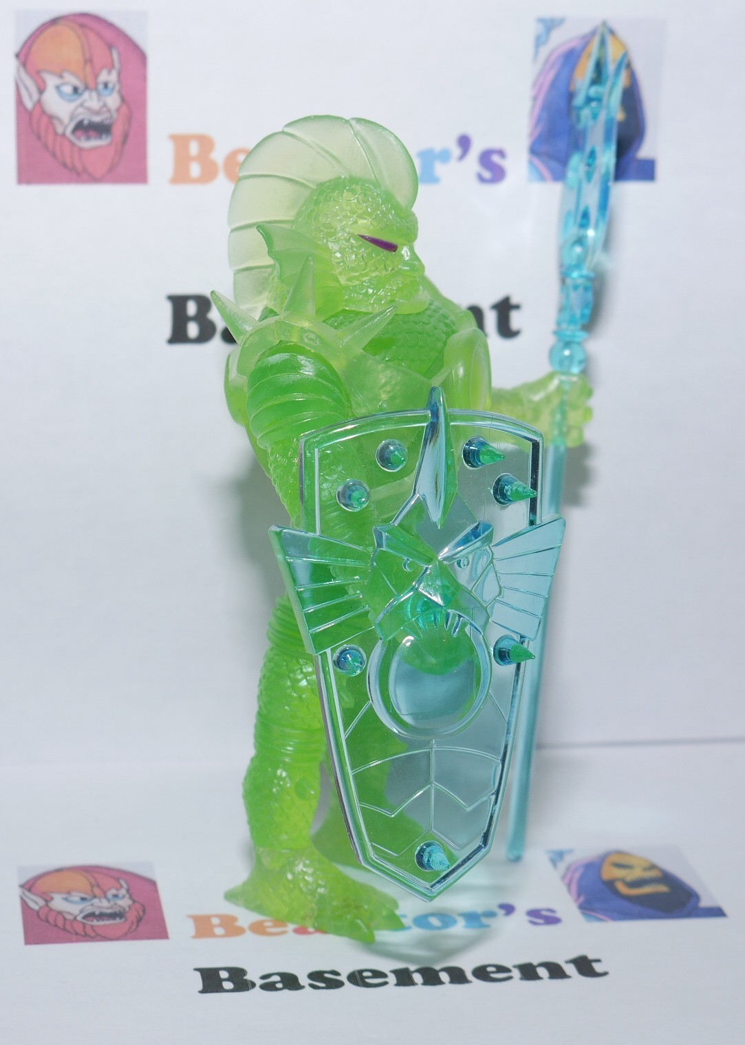 Outer Space Men Four Horsemen Colossus Rex Green Alpha Phase SDCC 2013 Exclusive