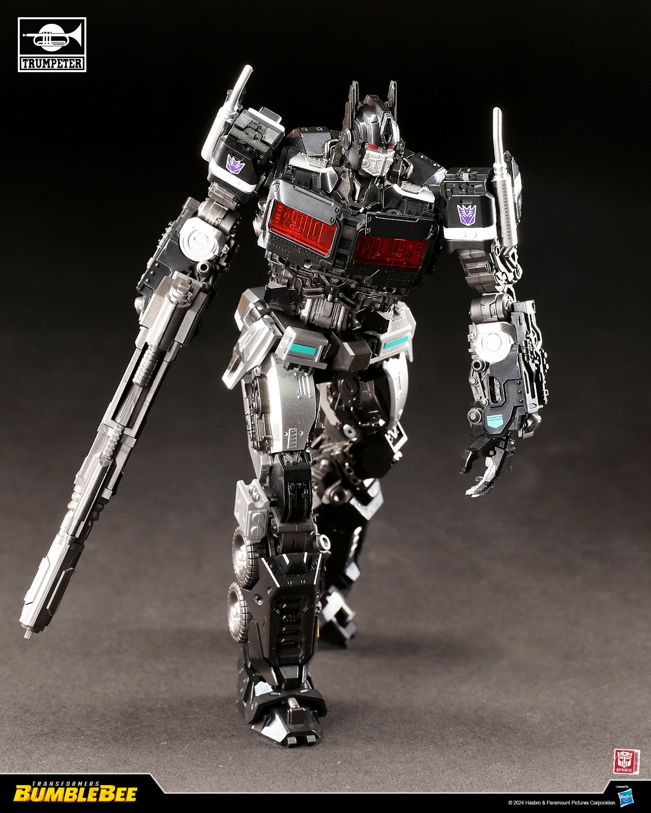 Transformers Nemesis Prime Figure Model Kit Pre Painted Collectible