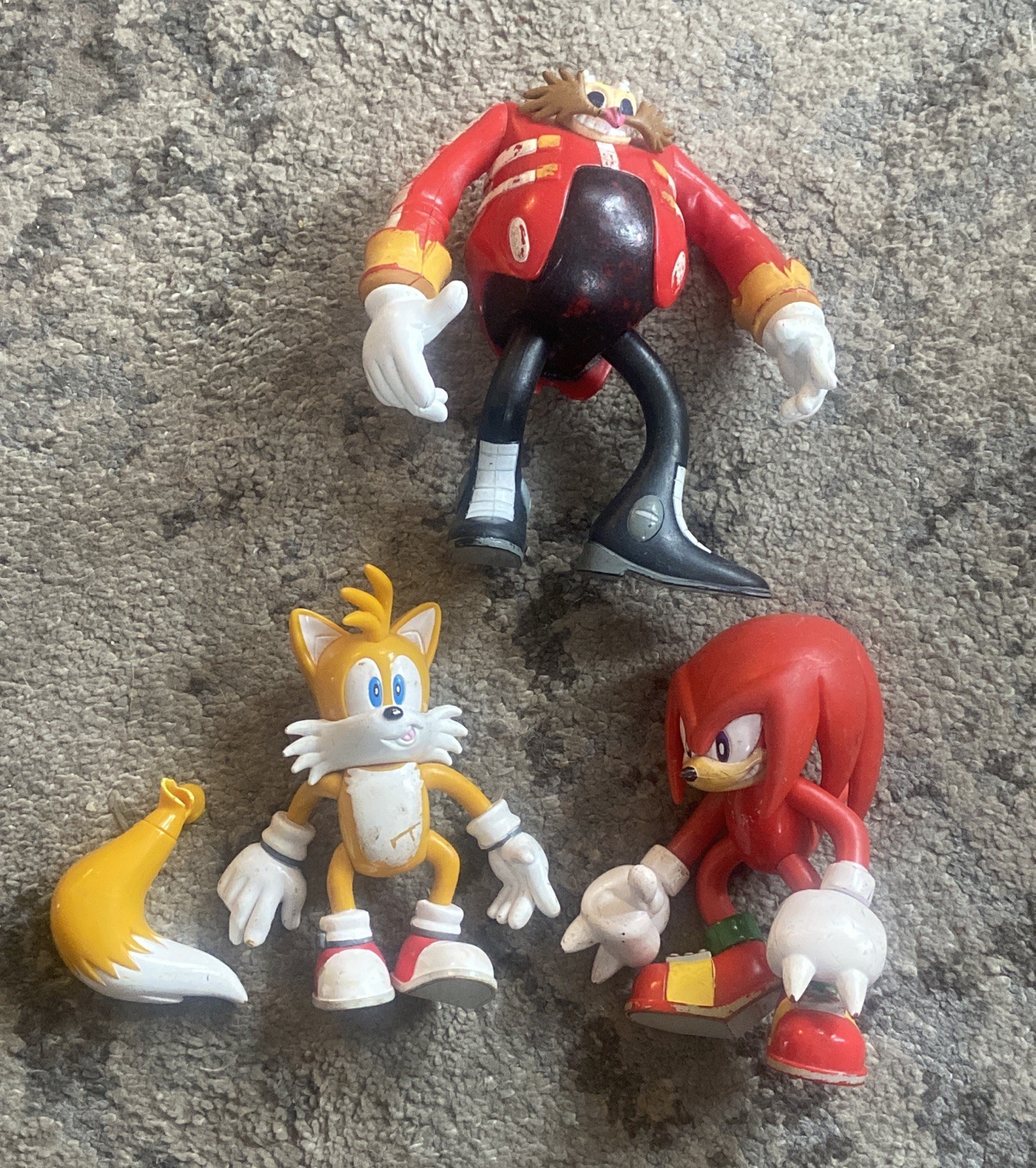 2000 Toy Island Sonic Adventure Figures USED