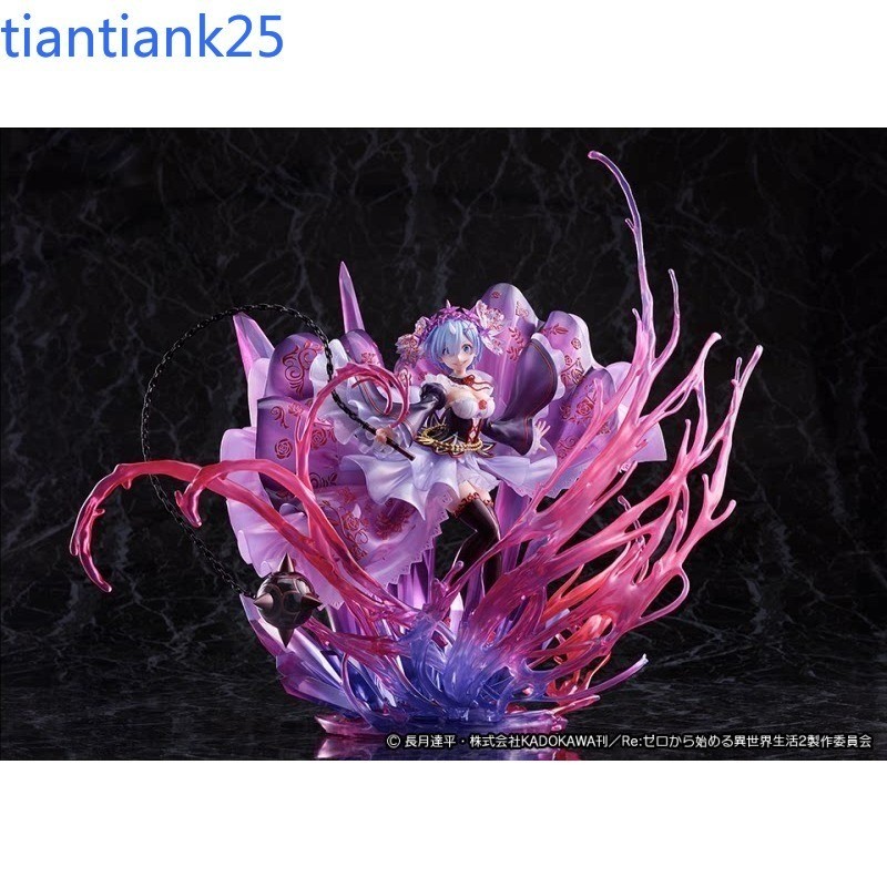 Re:Life in a different world from zero Rem Crystal Dress Ver Anime Figure Model