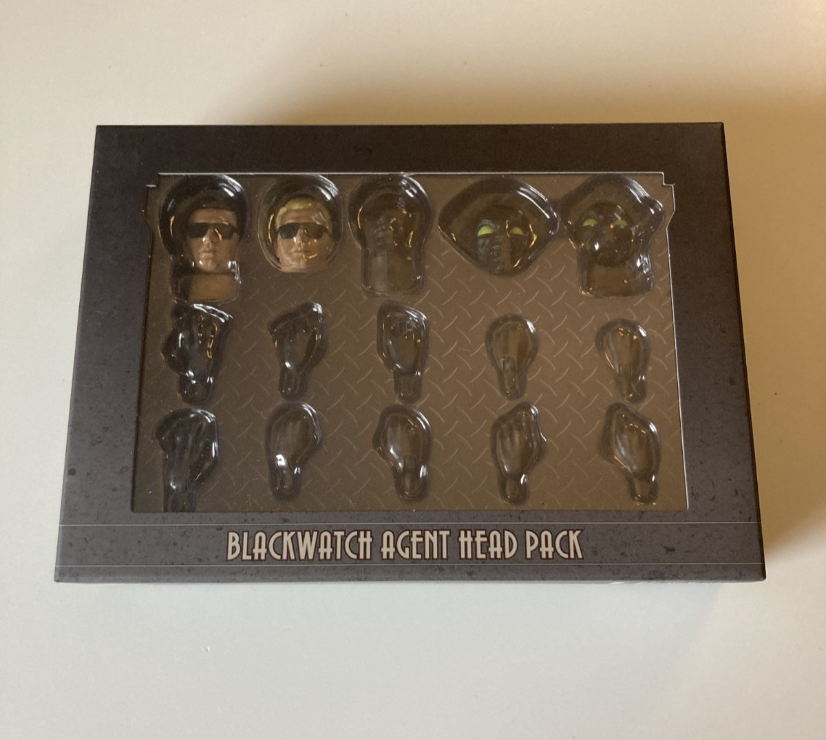 MONSTER FORCE BLACKWATCH AGENT HEAD PACK
