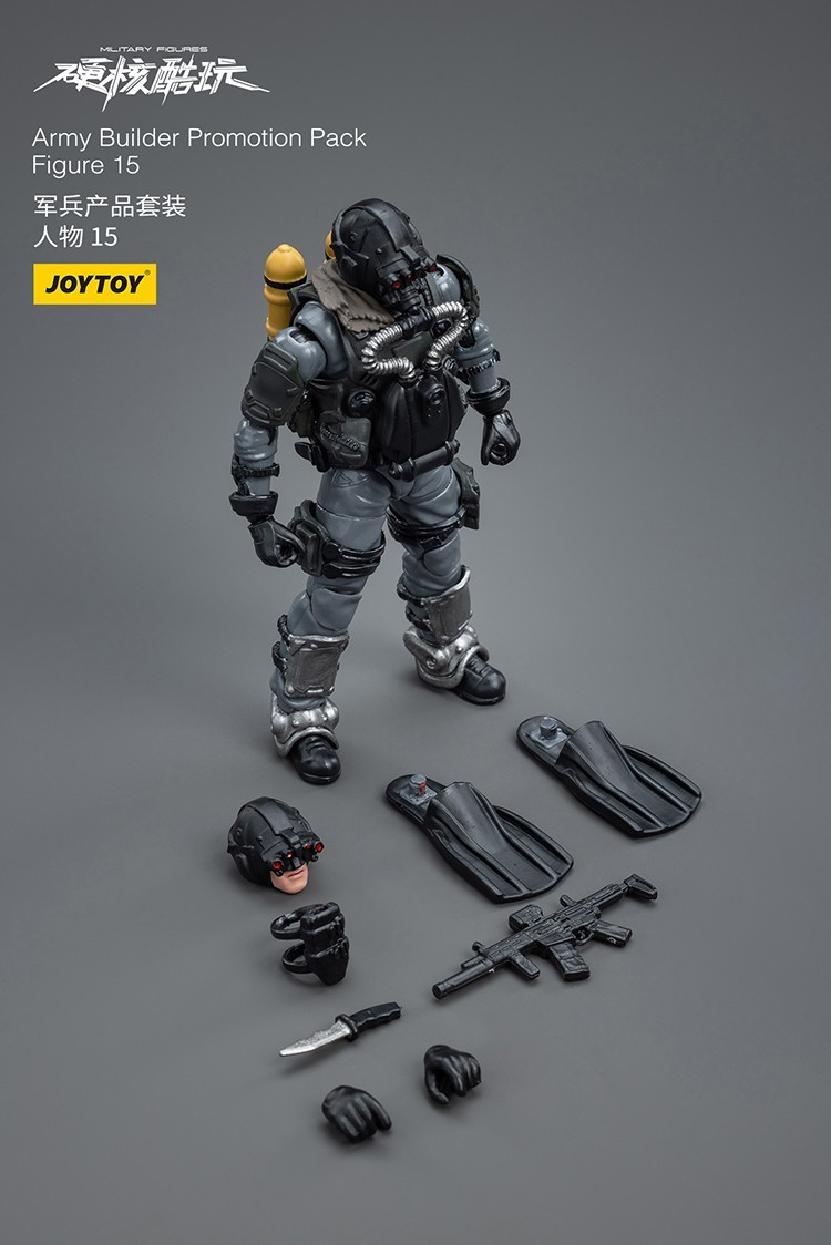 JOYTOY JT8117 1:18th Army Builder Promotion Pack Figure 15 Soldier Figure Model