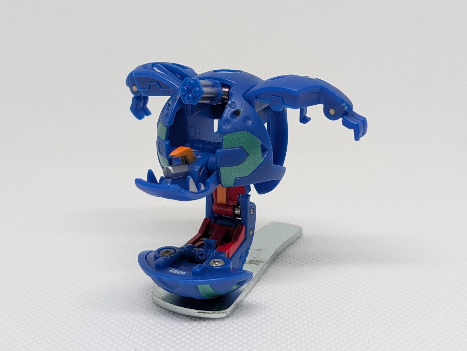 Bakugan Spindle 480G Blue Aquos New Vestroia Battle Brawlers No Card