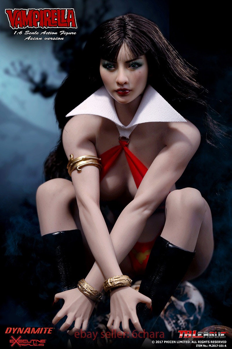 TBLeague PHICEN PL2017-101-A Vampirella 1/6 Movable Collectible Figure In Stock