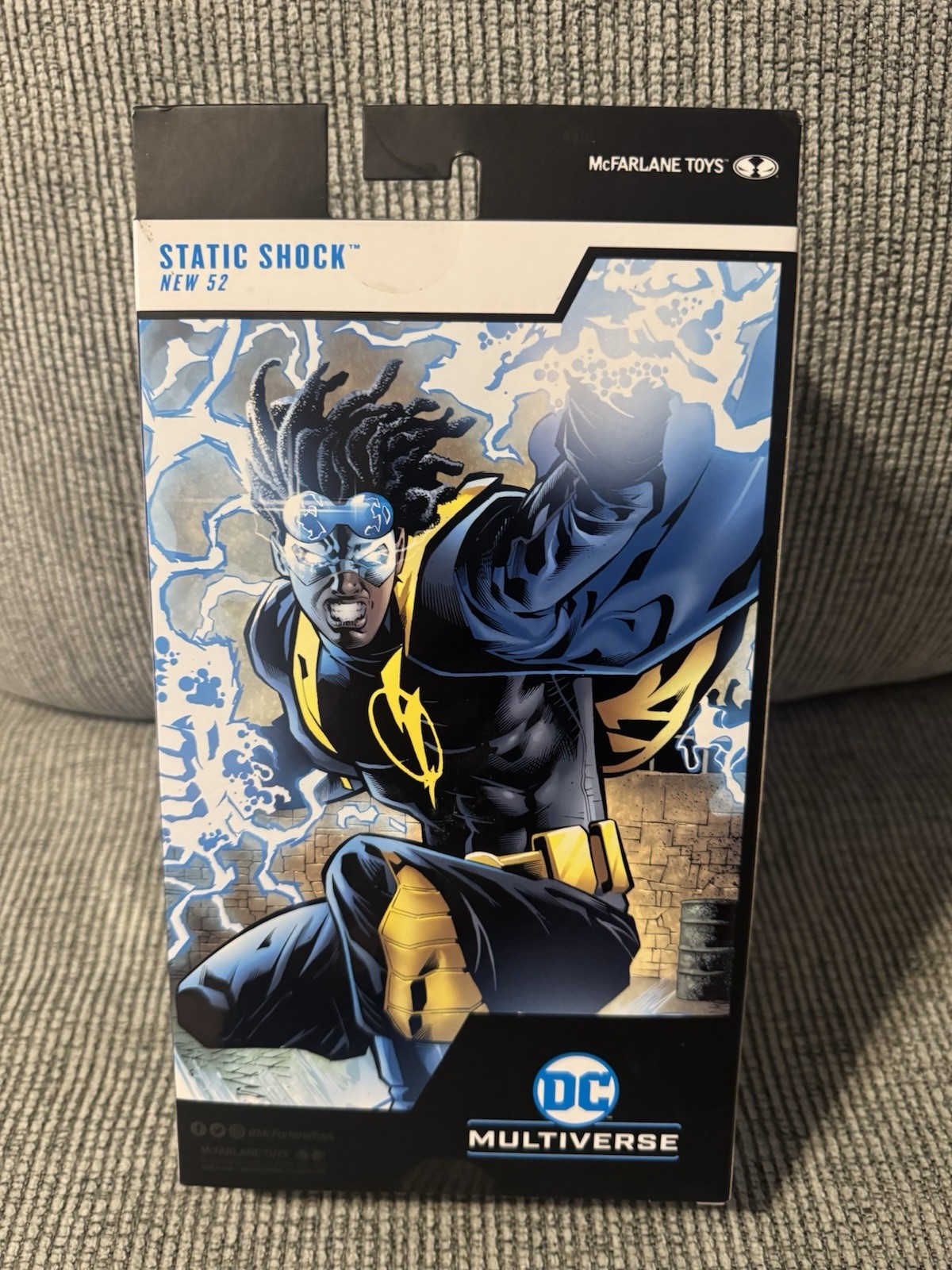 DC Multiverse Mcfarlane Toys New 52 Static Shock 7 Inch Action Figure