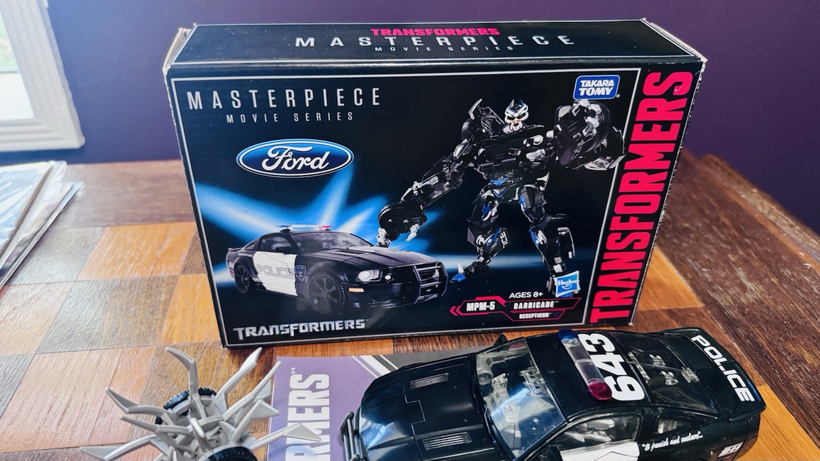 Transformers Masterpiece MPM-05 Barricade w/Box & Manual