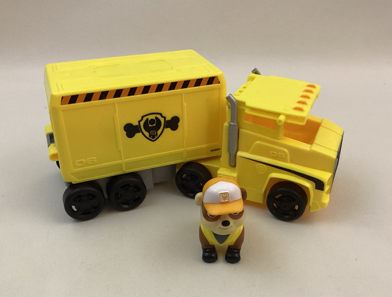 Paw Patrol Big Truck Pups Rubble Rescue Truck Transforming Lot Of 2 Pcs