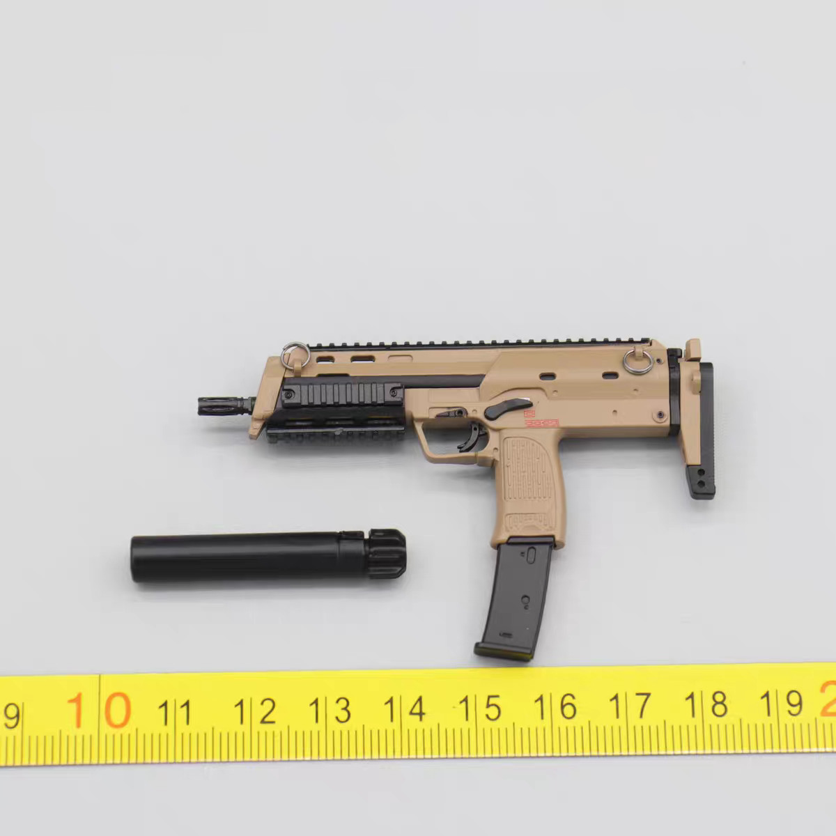 EASY&SIMPLE ES GA1009 1/6 Scale BRAVO7-1 SAS Soap MP7 Model