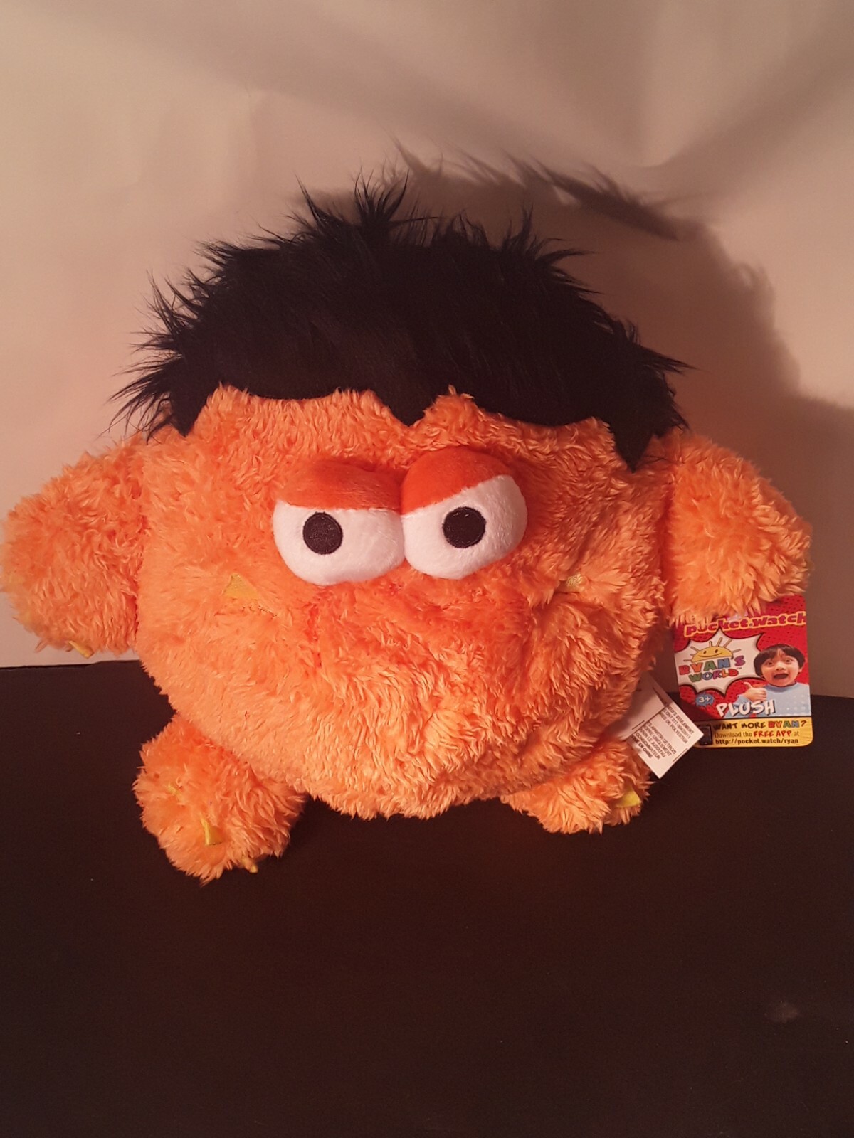 Ryan’s World « Moe Monster » Plush Figure Gift For Boys, Girls. New w/tags