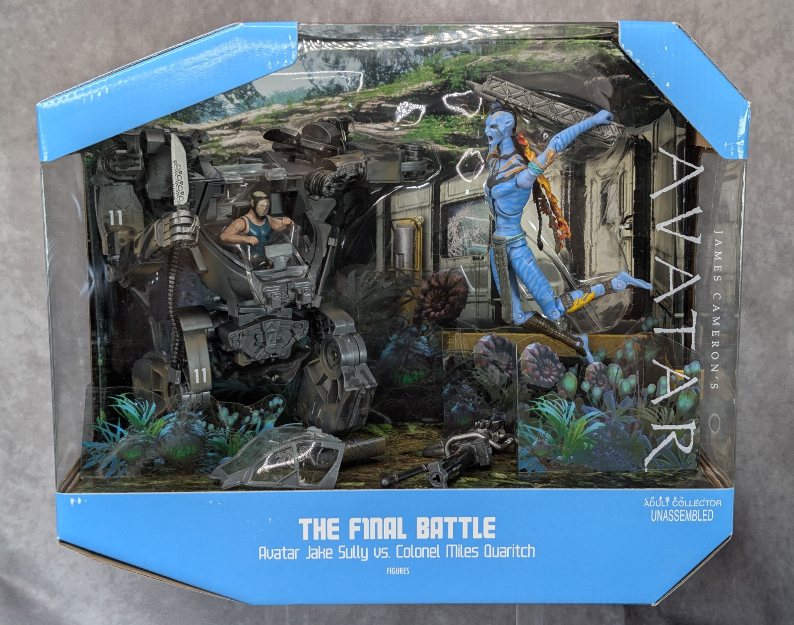 Avatar Final Battle Jake Sully vs Col Miles Quaritch 2010 SDCC Mattel Set