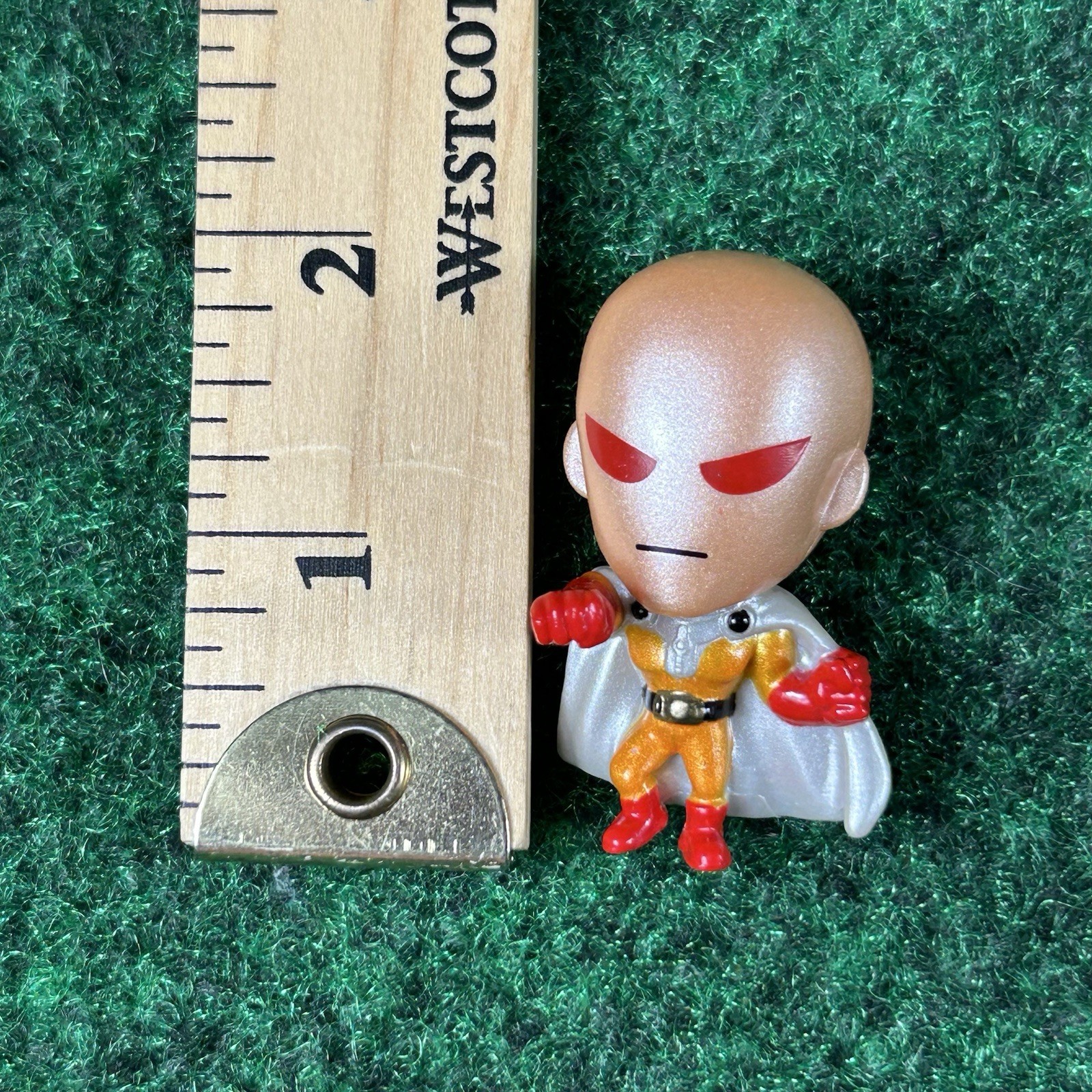 One Punch Man & Lord Boros Mini Figures Set Of 10 Opened Used Loose No Stand