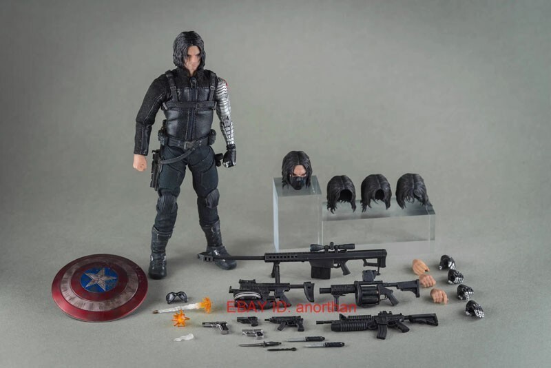 Nota Studio Masked Killer Winter Soldier Leather Clothes DX Ver. 1/12 Figure