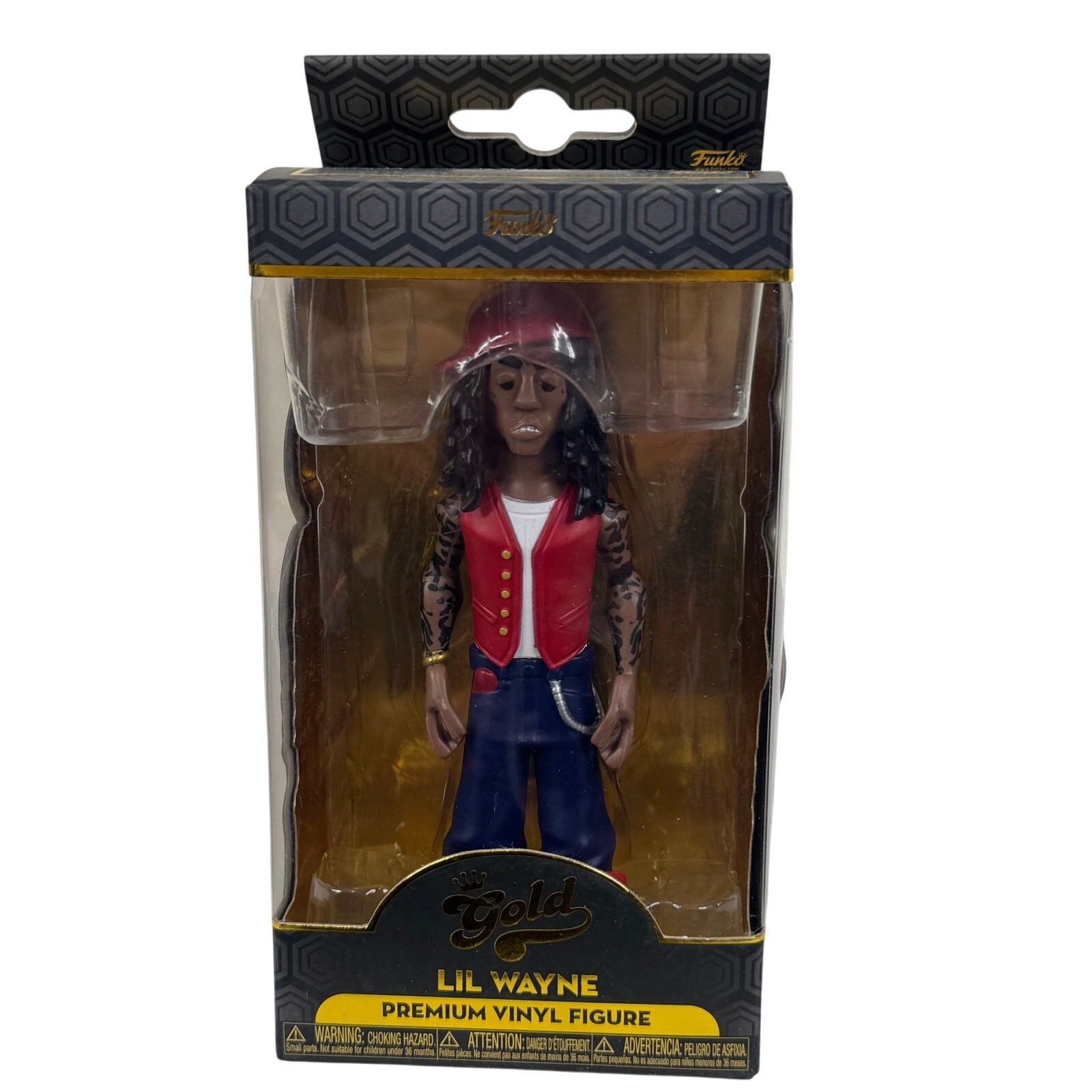 Funko Gold Series Lil Wayne Premium Vinyl 5&Prime; Figure New in Box