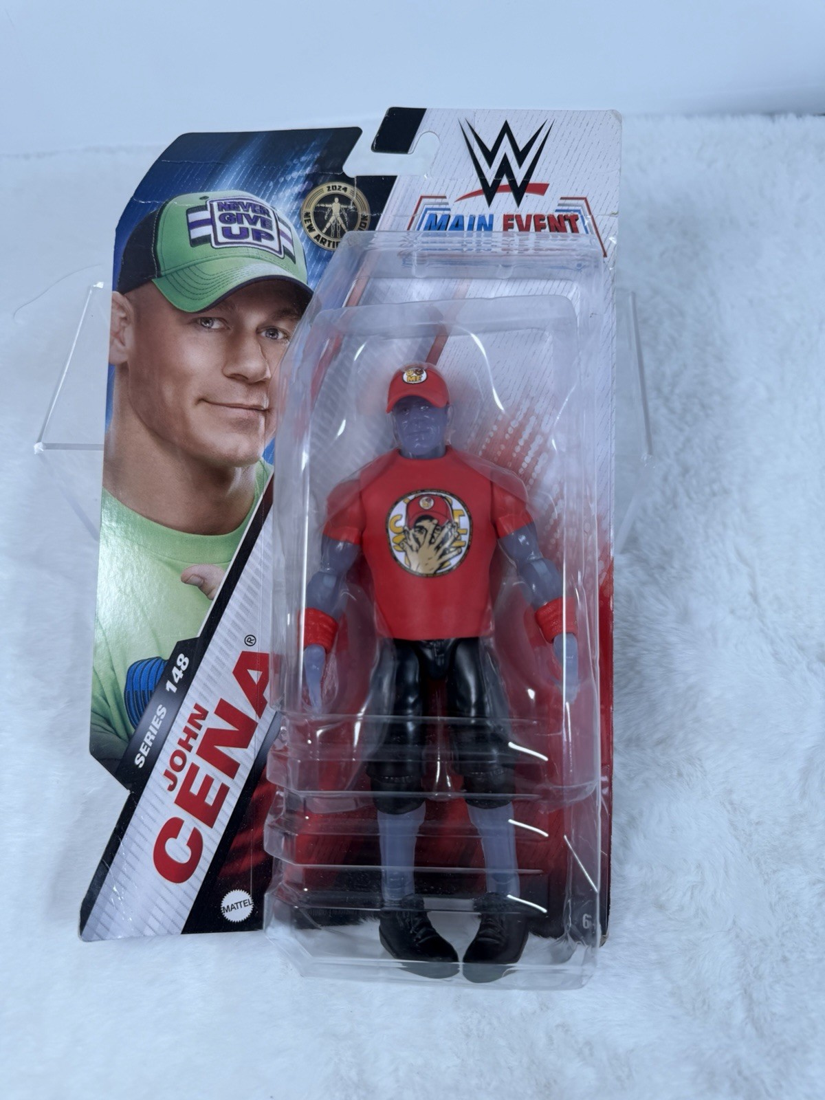 WWE Mattel Main Event Series 148 John Cena Translucent Chase – You Can’t See Him