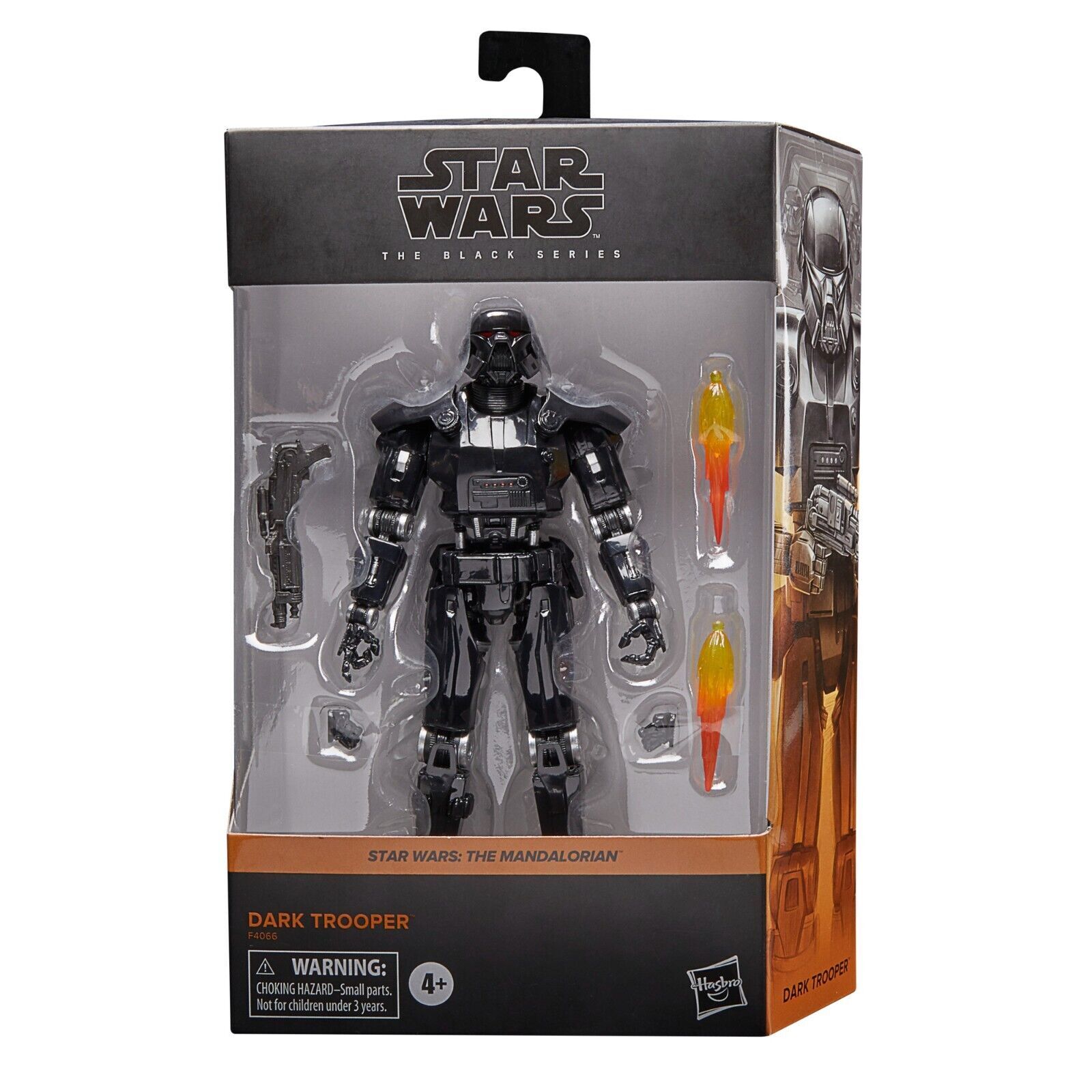 Hasbro Star Wars Black Series Deluxe Dark Trooper The Mandalorian 6&Prime; New In Hand