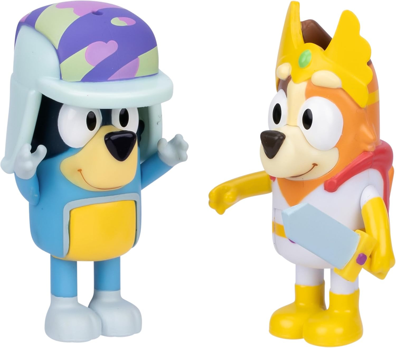 Fairytale Action Figure Set of 2, Articulated Character Toys with Superhero Chil