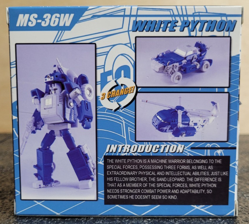 Dr Wu Mechanic Studio toys White Python MS-36W figure