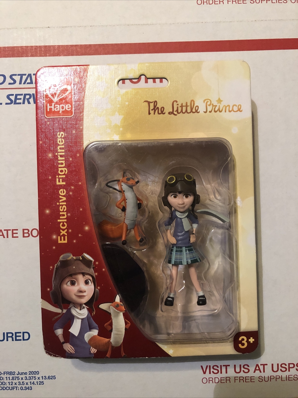 Hape The Little Prince Movie Action Figure 824761 The Little Girl and Fox New