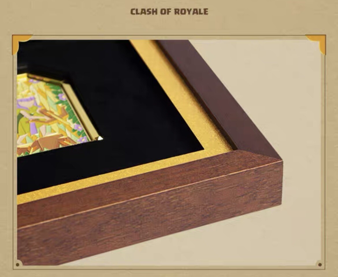 Supercell Clash Royale 6 year Anniversary Limited Frame Box