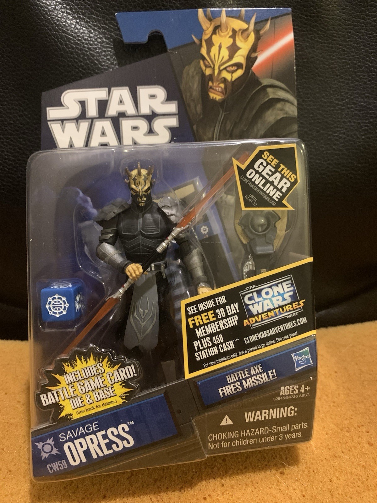 New In Box Star Wars The Clone Wars Savage Opress CW59