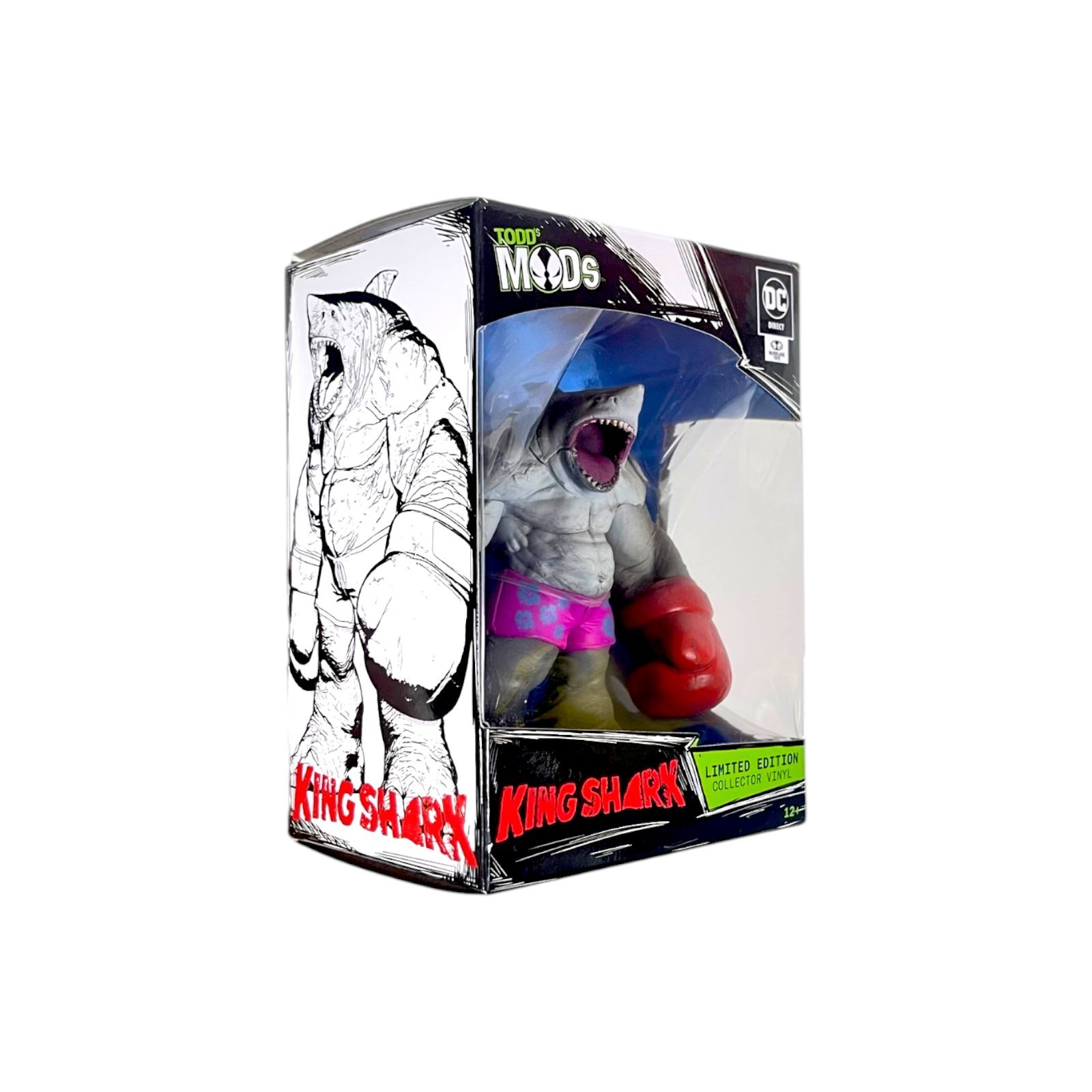 McFarlane Todd&rsquo;s MODs King Shark DC Direct 4.5&Prime; Limited Edition Vinyl Figure NEW