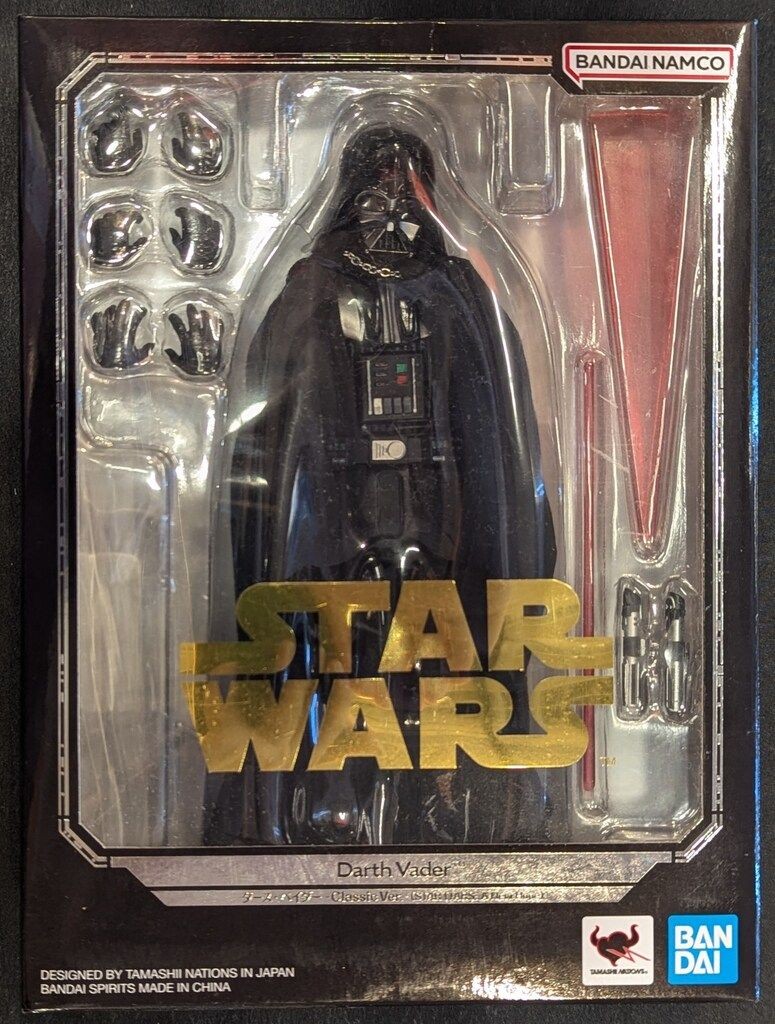 Darth Vader Classic Ver. 170mm Action Figure S.H.Figuarts Star Wars A