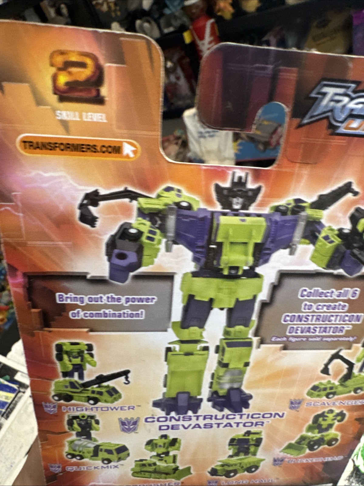Transformers Universe Constructicon Scavenger – new, unopened! 2004
