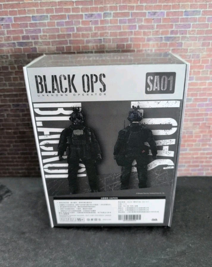 HASUKI Black OPS SA01 Unknown Operator 1/12 Scale *BRAND NEW & I SHIP DAILY »