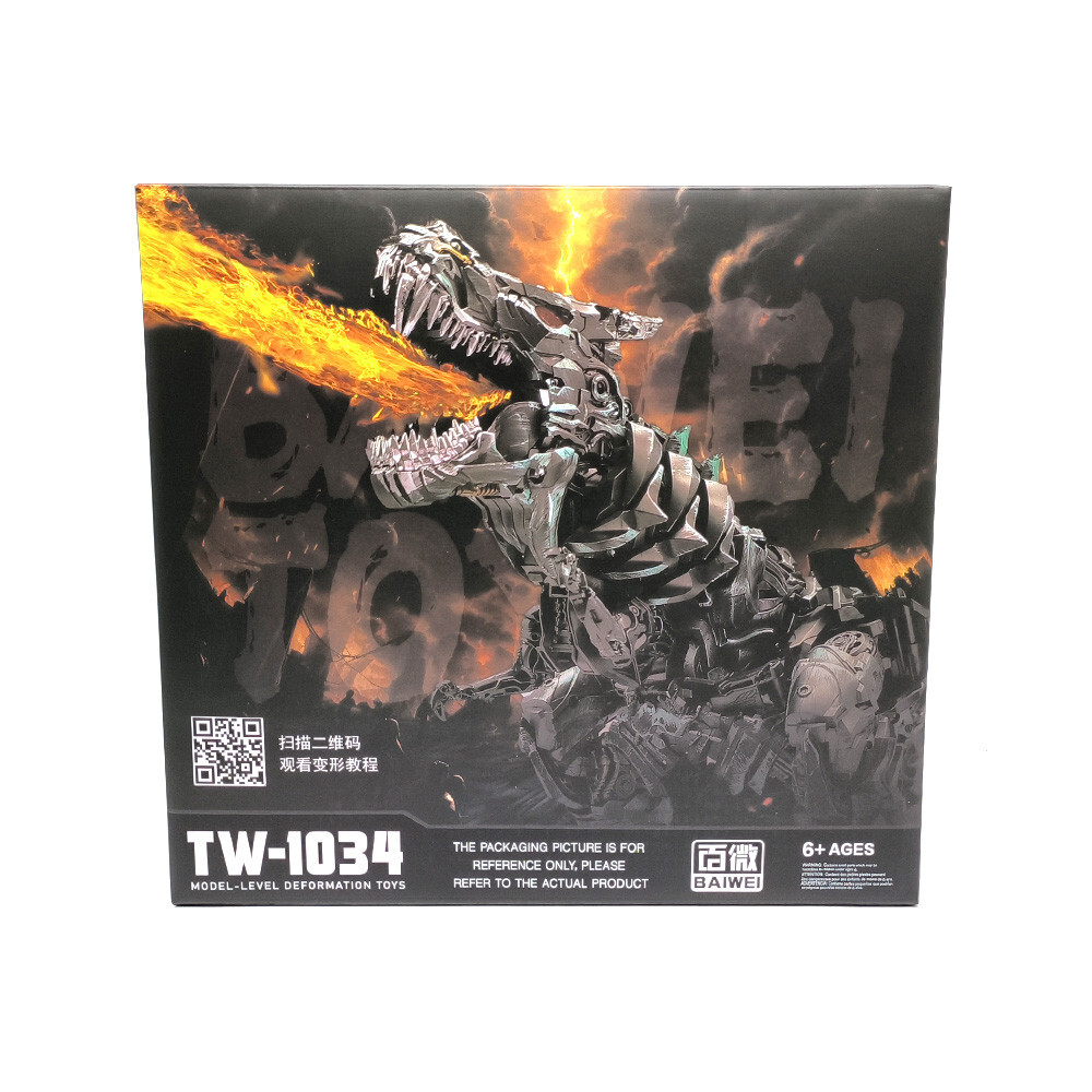 BAIWEI TW1034 Dinosaur Leader Transforming Robot Movie Ver. Toys Action Figure