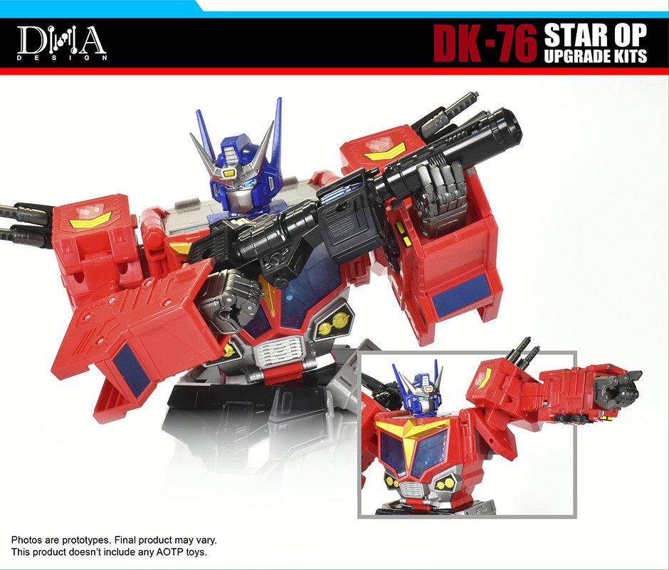 DNA DK-76 Weapon Sword Hands Upgrade Kit For Thirteen Star OP HOT ROD WIRH BONUS