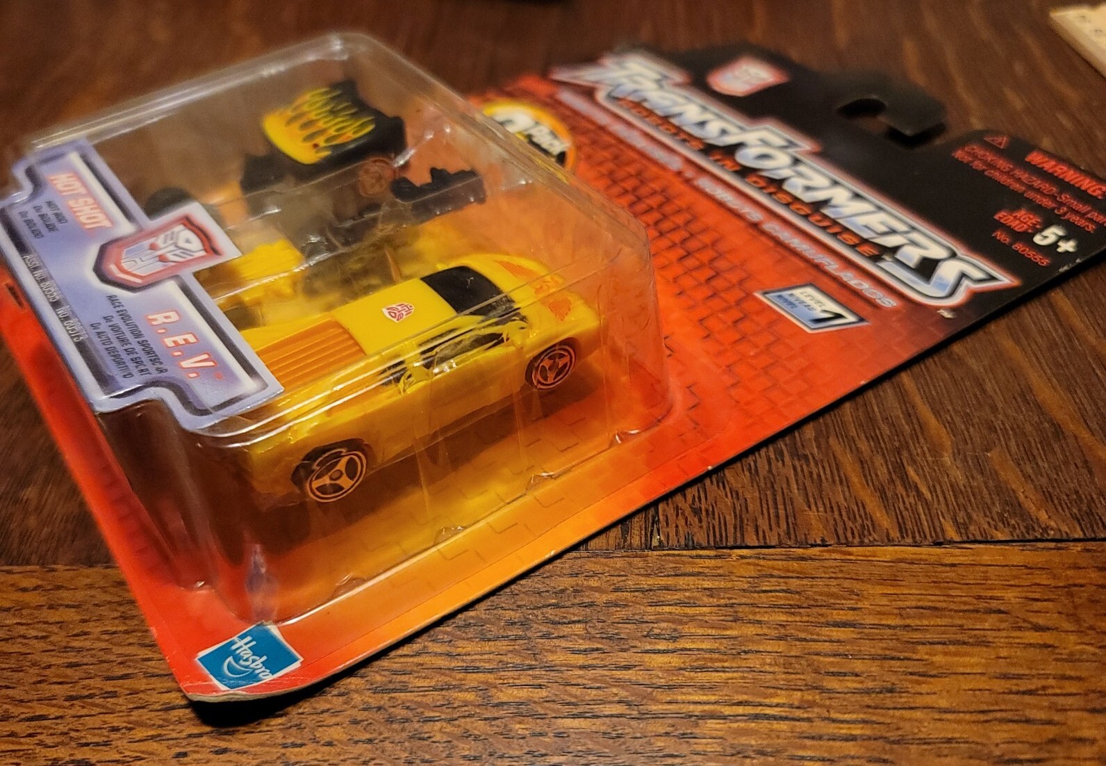 2001 Transformers RID Hot Shot and R.E.V. 2 Pack Figures Sealed
