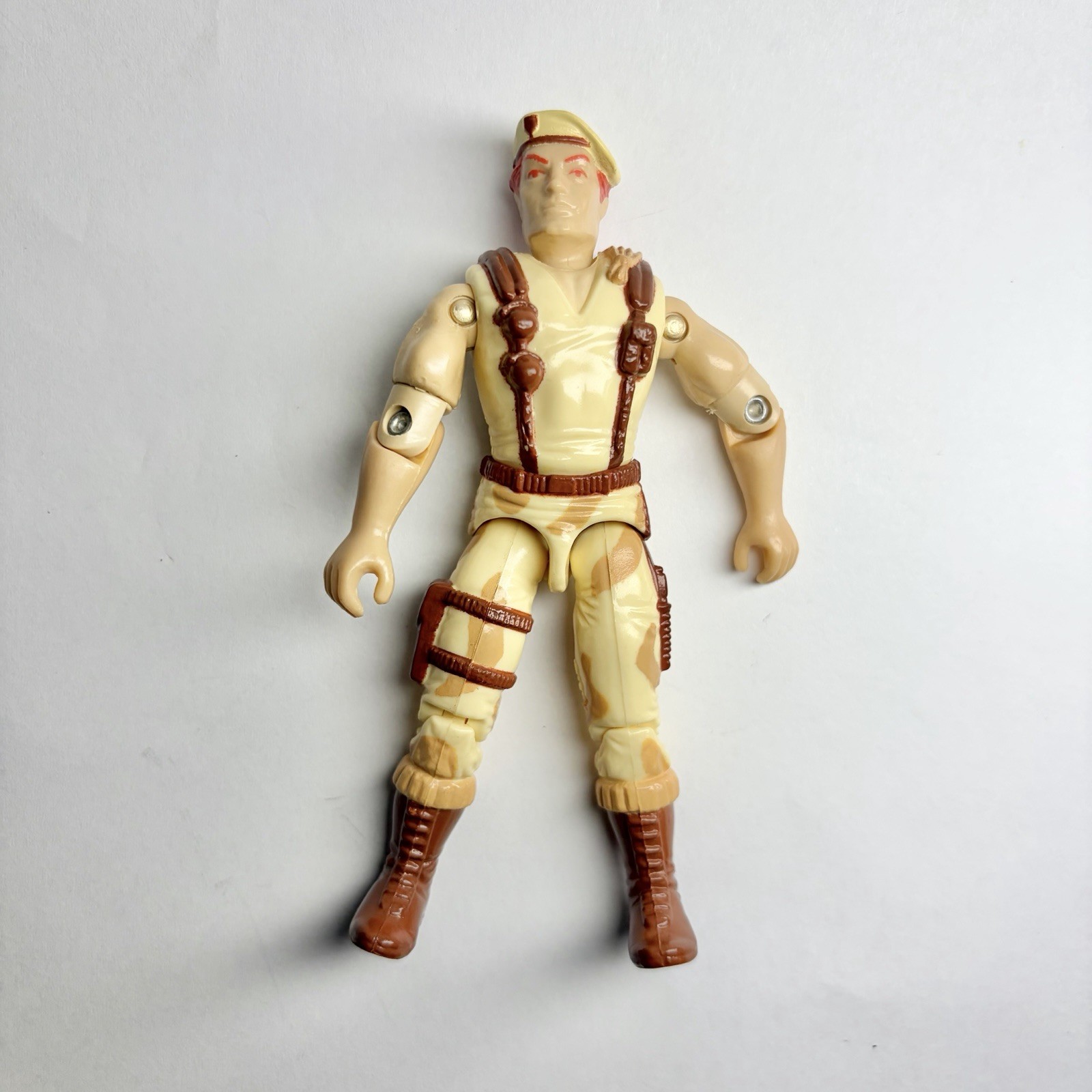 G.I.Joe DUSTY Vintage Figure 1991 Sandstorm Desert Trooper – 90s