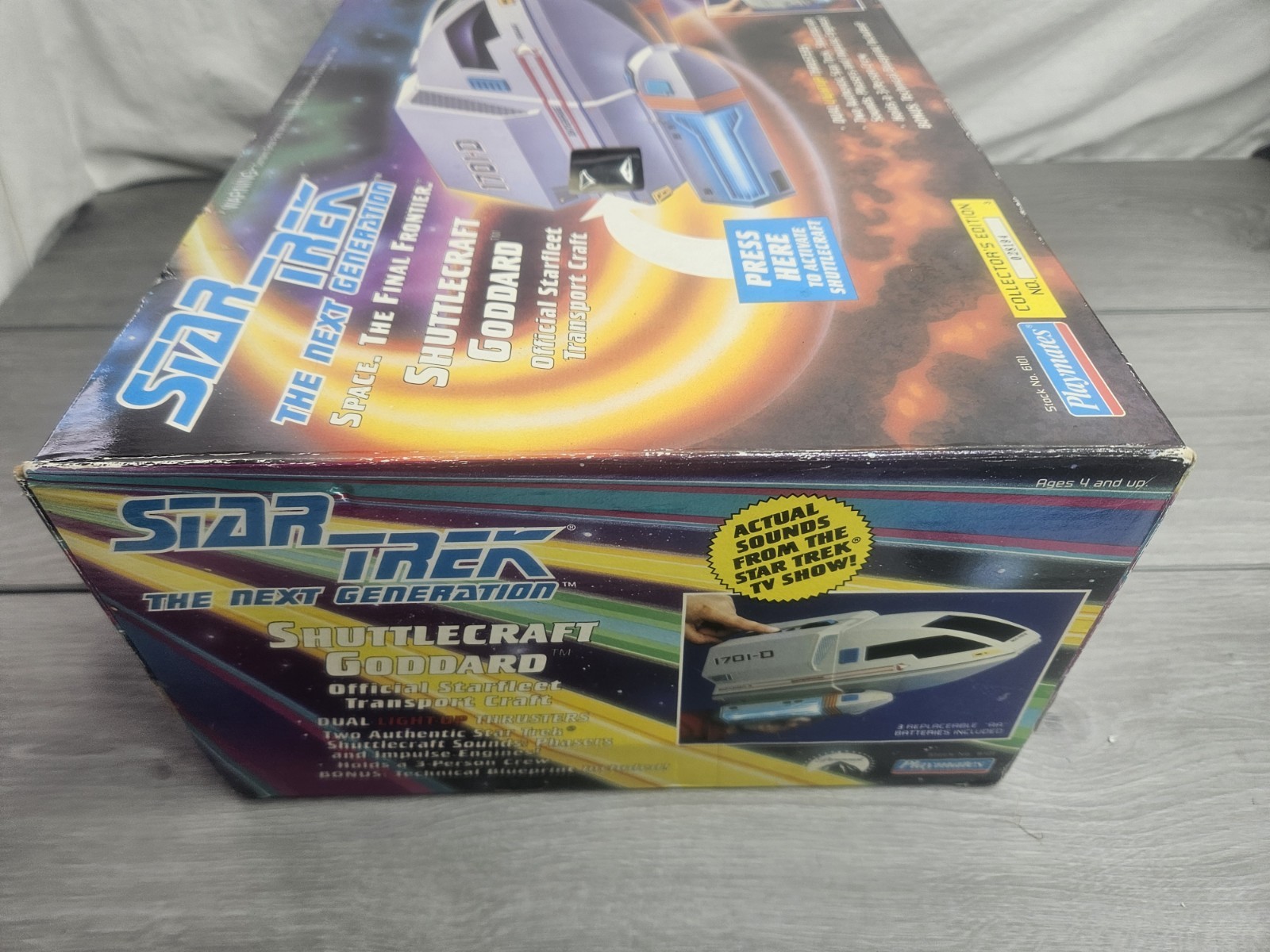 Star Trek The Next Generation Shuttlecraft Goddard 1992 Playmates No. 6101