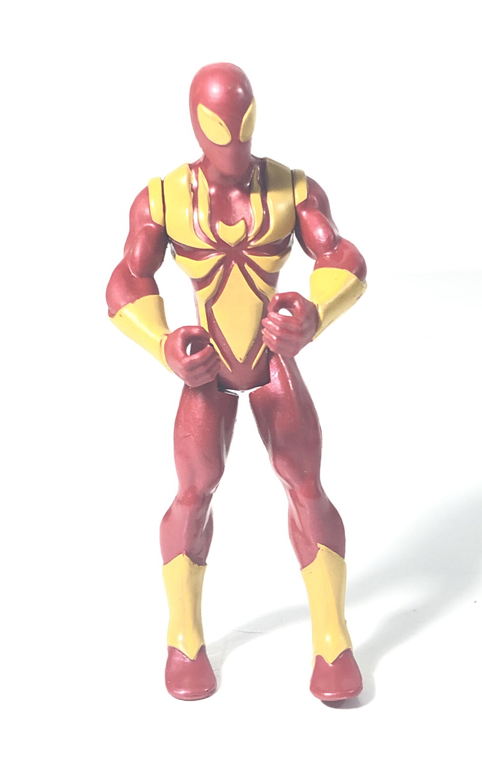 2014 Hasbro Spiderman Red/yellow Costume 6&Prime; Action Figure Red And Gold