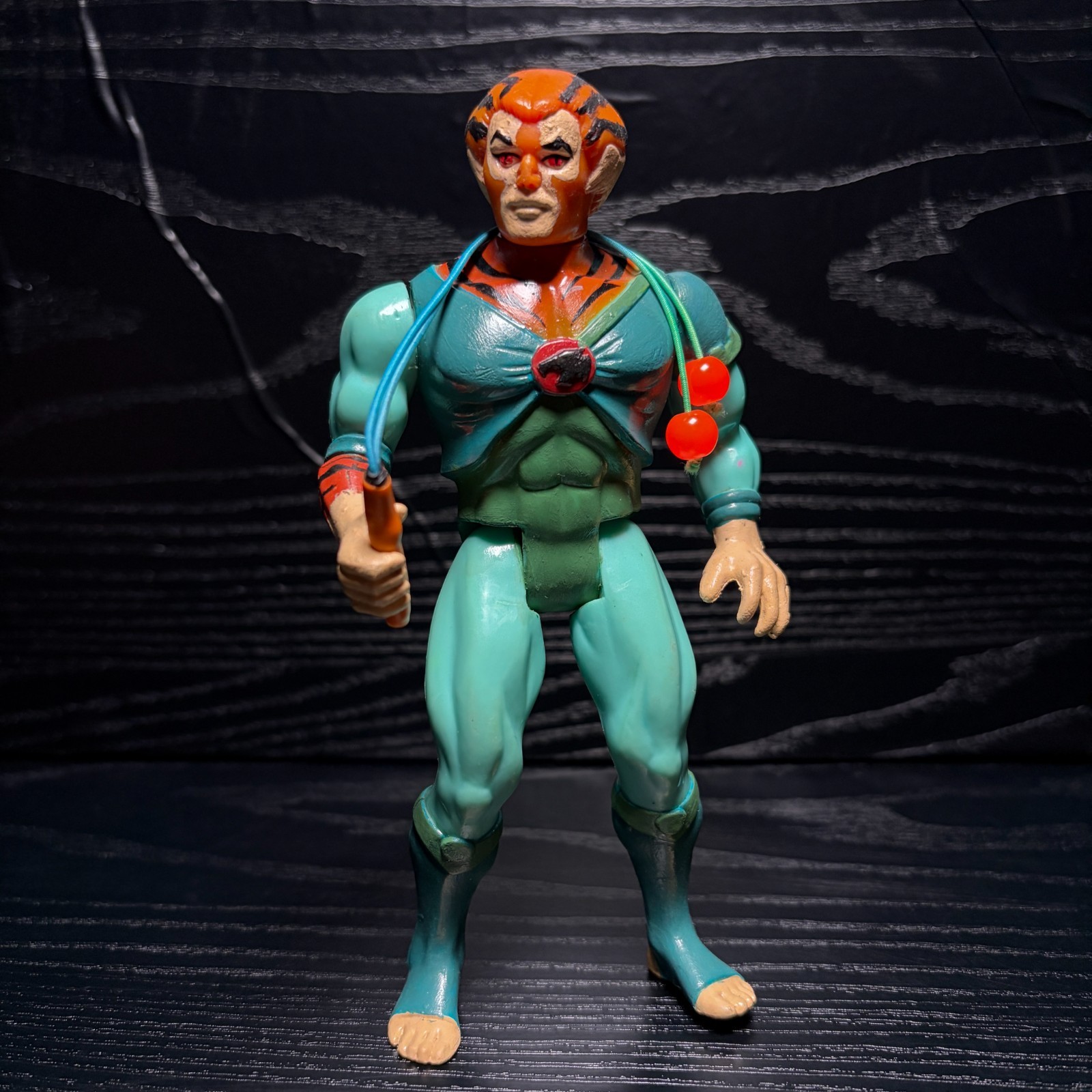 ThunderCats – Custom Old Tygra & Bolo Whip (LJN Toys, Telepix, T. Wolf, 1986)