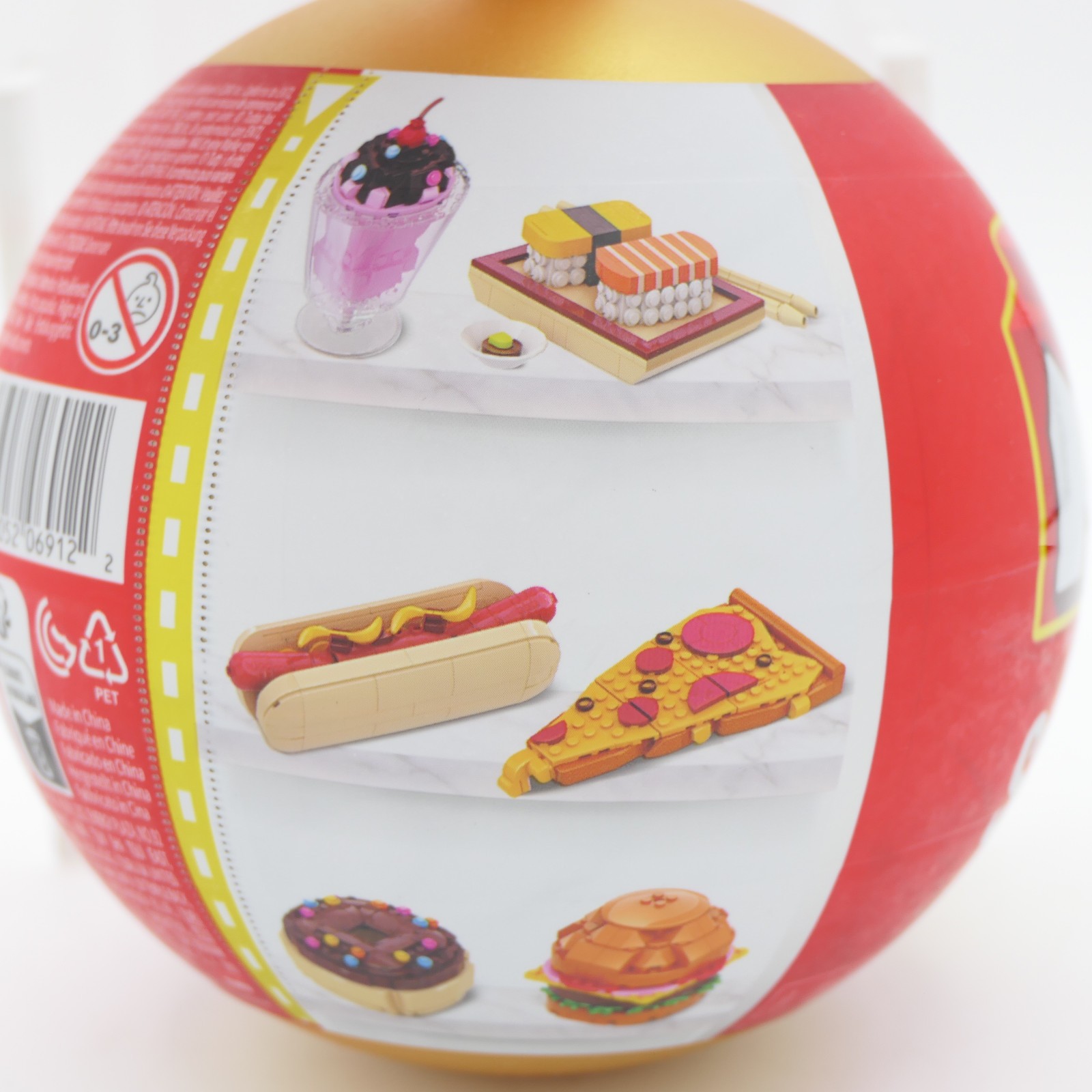 Zuru MAX Snacks Collection Capsule Building Toy Lot of 2 – Pizza & Sundae