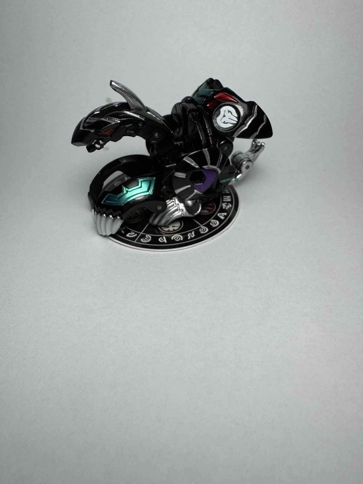 Bakugan Mechtanium Surge Darkus Mutant Helios Custom Paint 600g Vintage Toy