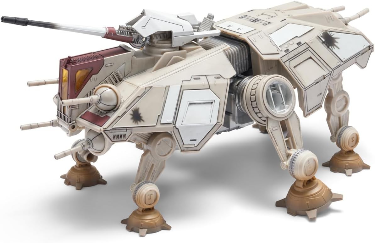 S01 #0130 Star Wars Micro Galaxy Squadron AT-TE Walker with Speeder