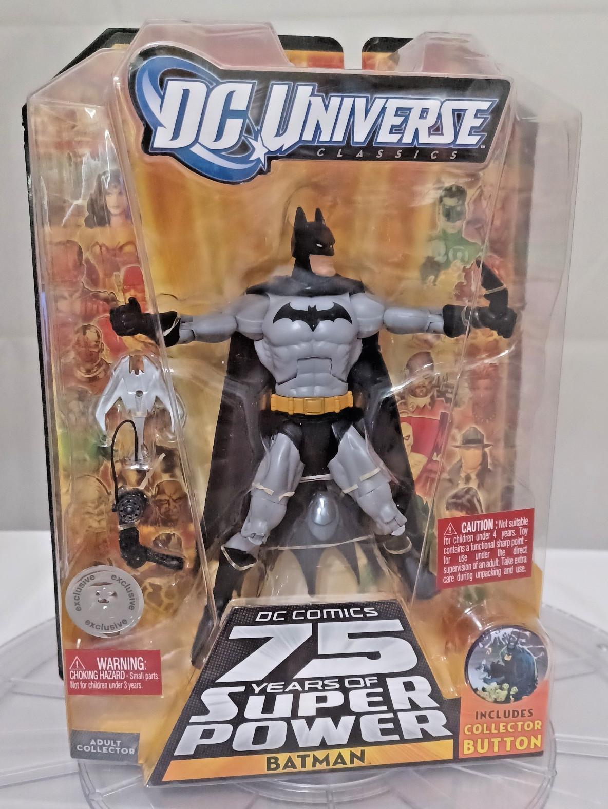 Mattel DC Universe Classics All Star 75 Years of Super Powers w/pin – Batman
