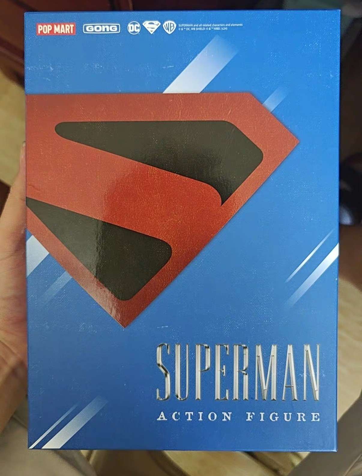 POPMART GONG 1/12 Kingdom Come Superman 6&Prime; Male Action Figure Standard Ver. New
