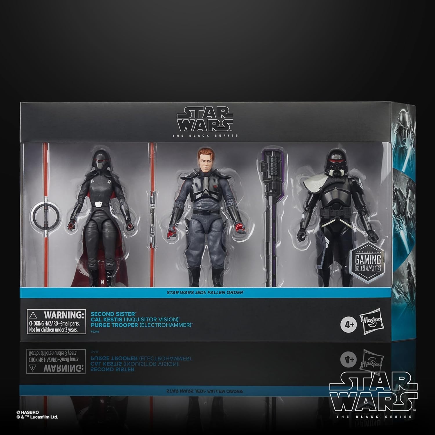 Star Wars Black Series 6&Prime; Gaming Greats Jedi Fallen Order 3-Pack Cal Kestis
