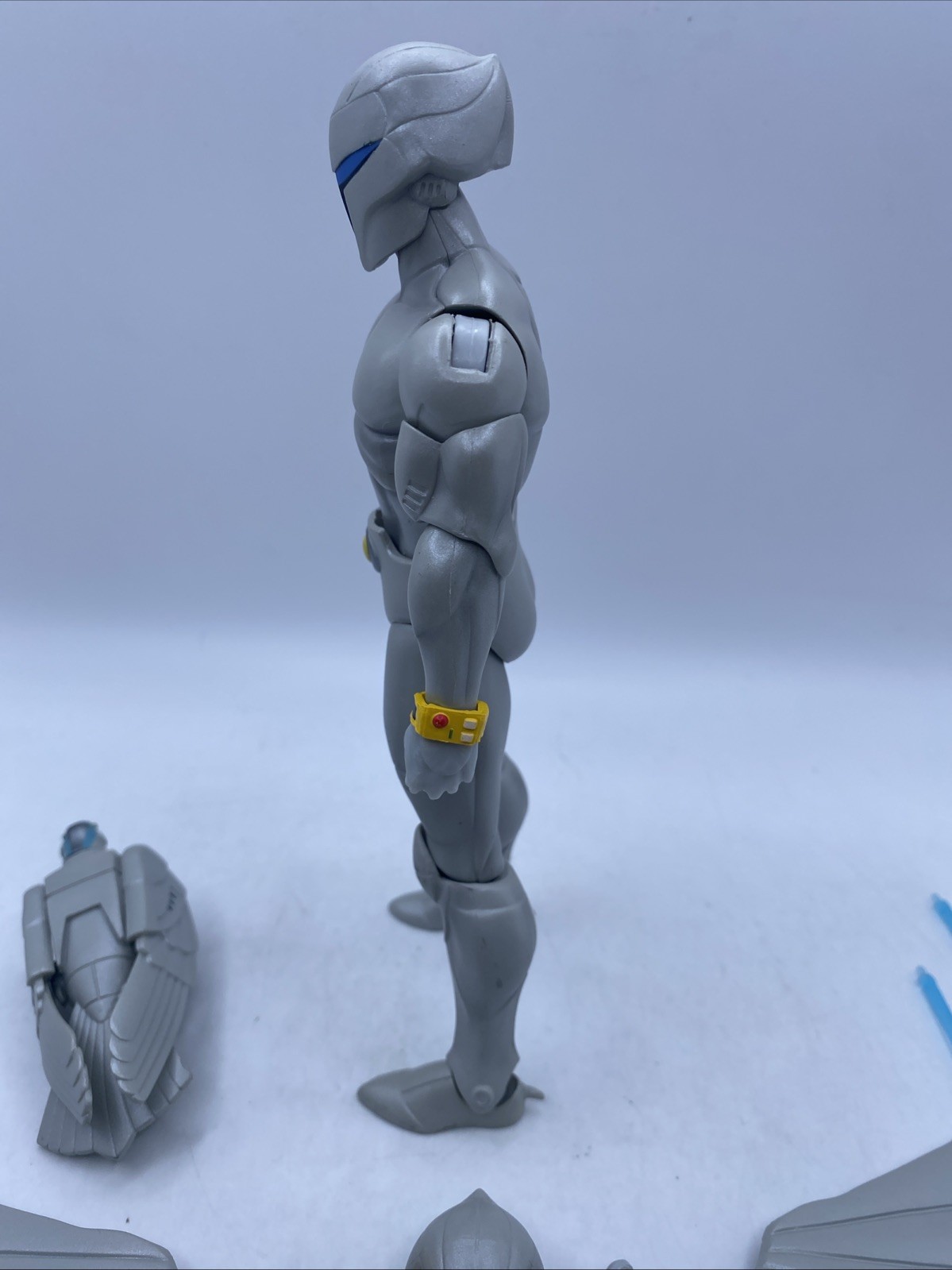 Super7 Ultimates Silverhawks Quicksilver 7&Prime; Action Figure INCOMPLETE