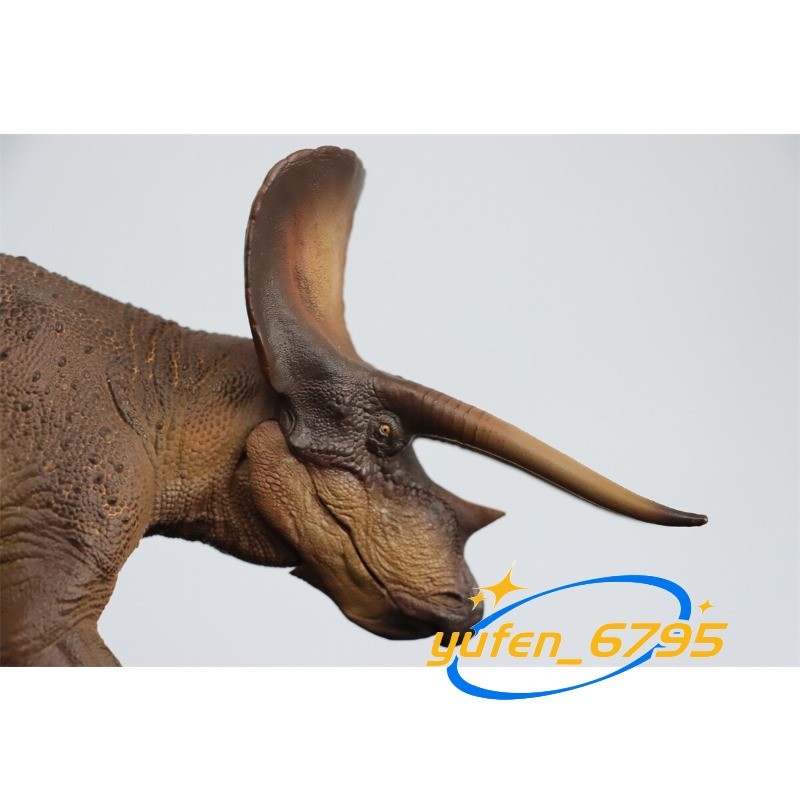 PNSO 1/35 New Version Triceratops Model Adult Children Toys Gift Dinosaur Figure