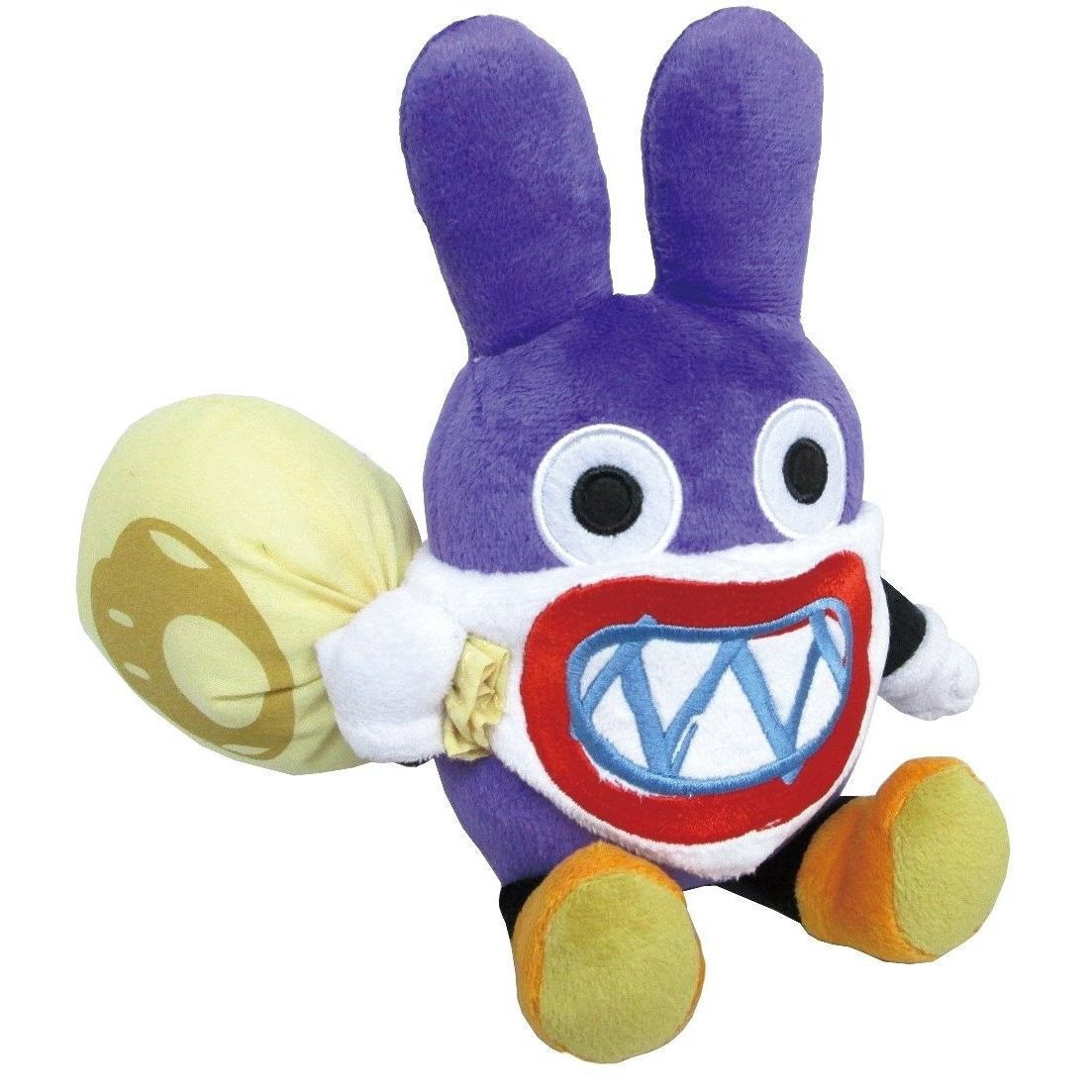 Super Mario Bros Wii U Stuffed Plush Toy Doll 9&Prime; Nabbit
