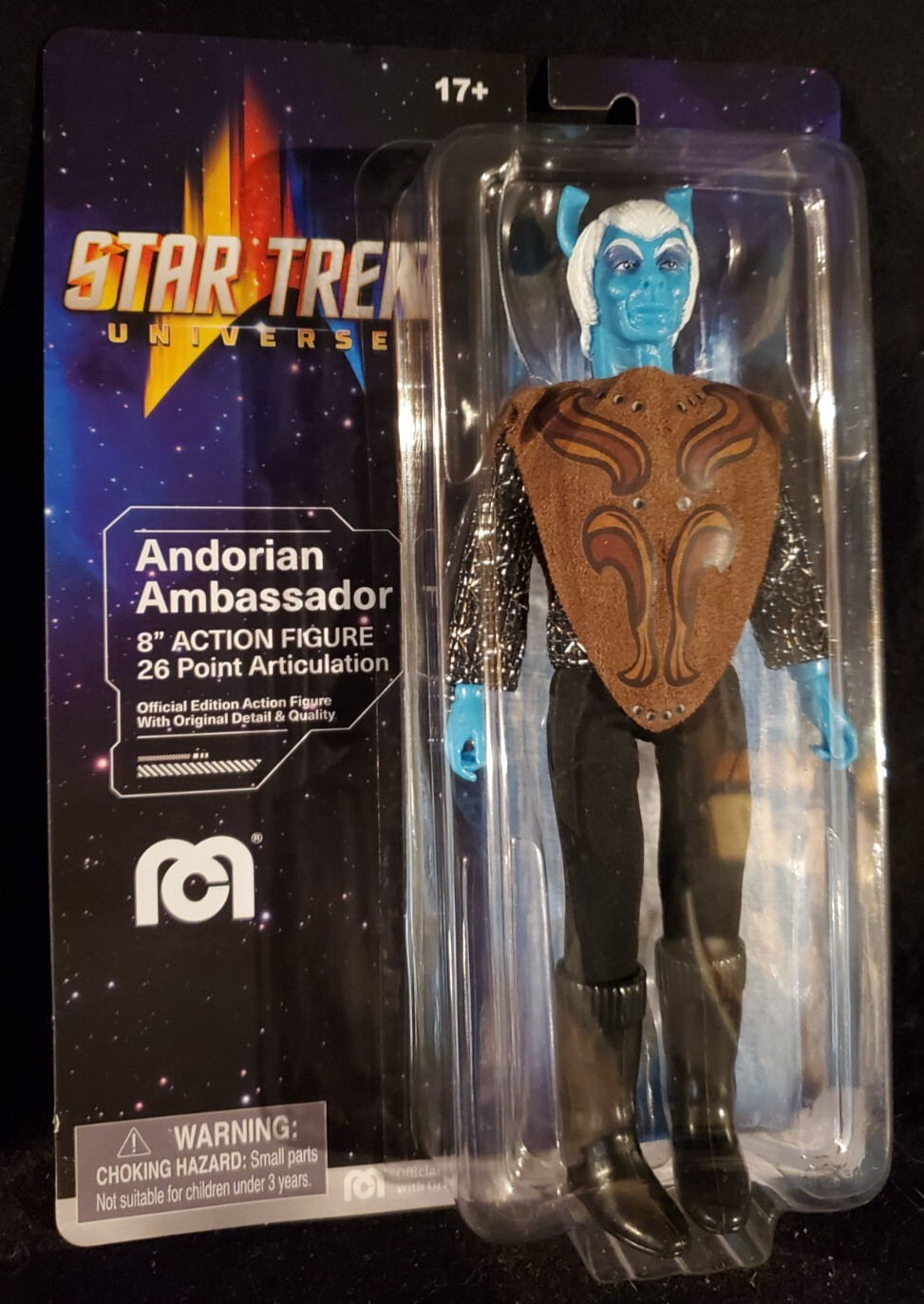 ANDORIAN AMBASSADOR: Classic Star Trek TV Series – 8&Prime; Action Figure / MEGO