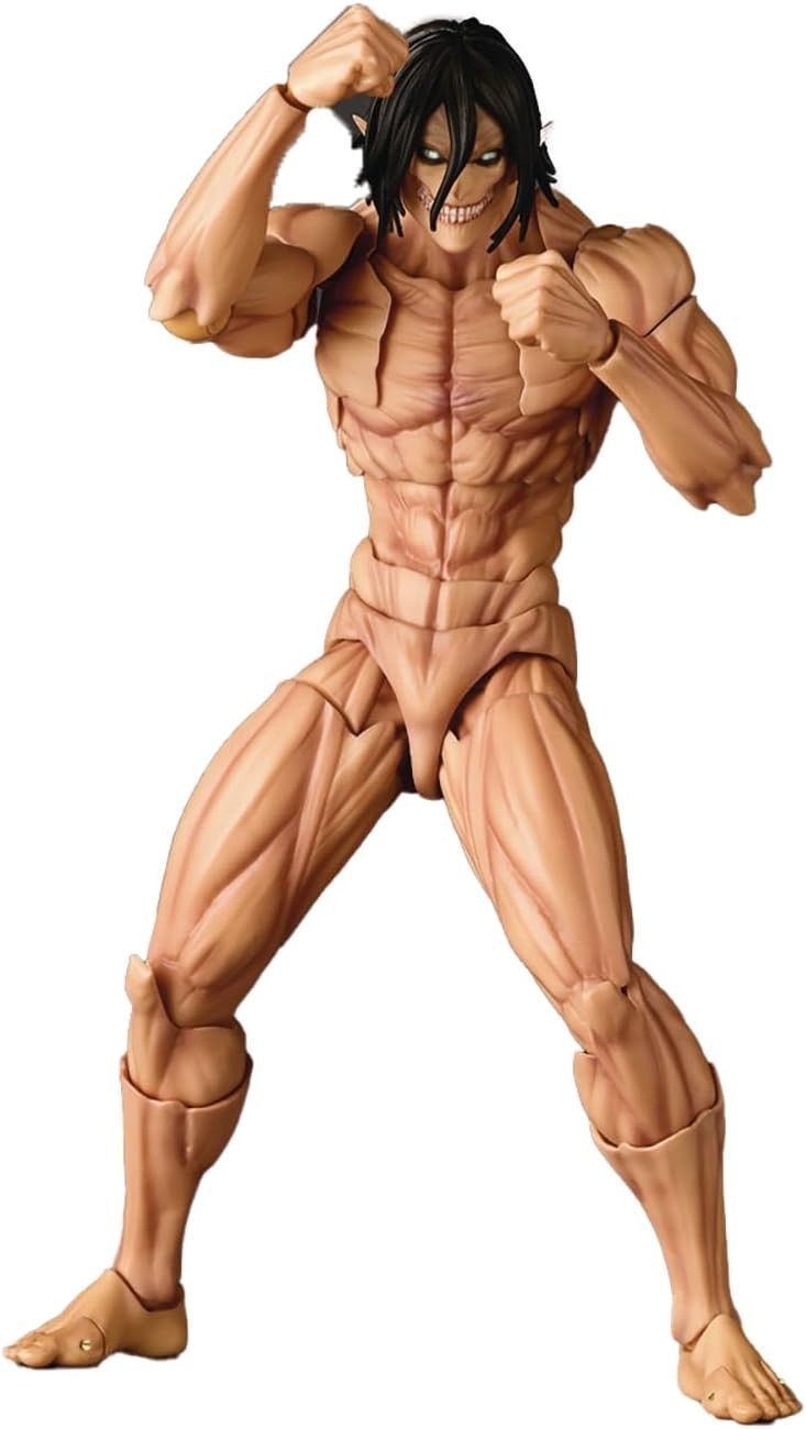 KAIYODO Attack on Titan Revoltech Figure Amazing Yamaguchi Eren Japan F/S NEW
